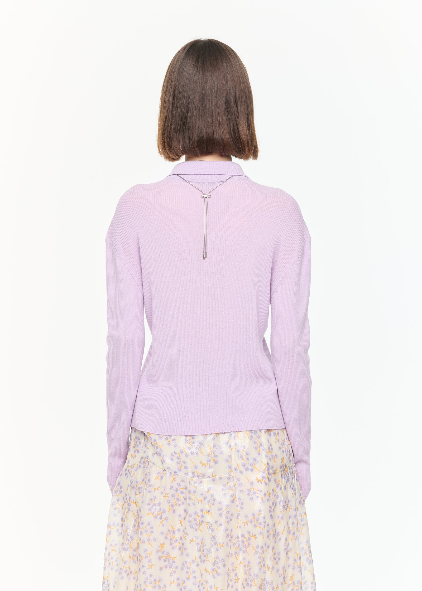 WISTERIA MERINO CARDIGAN
