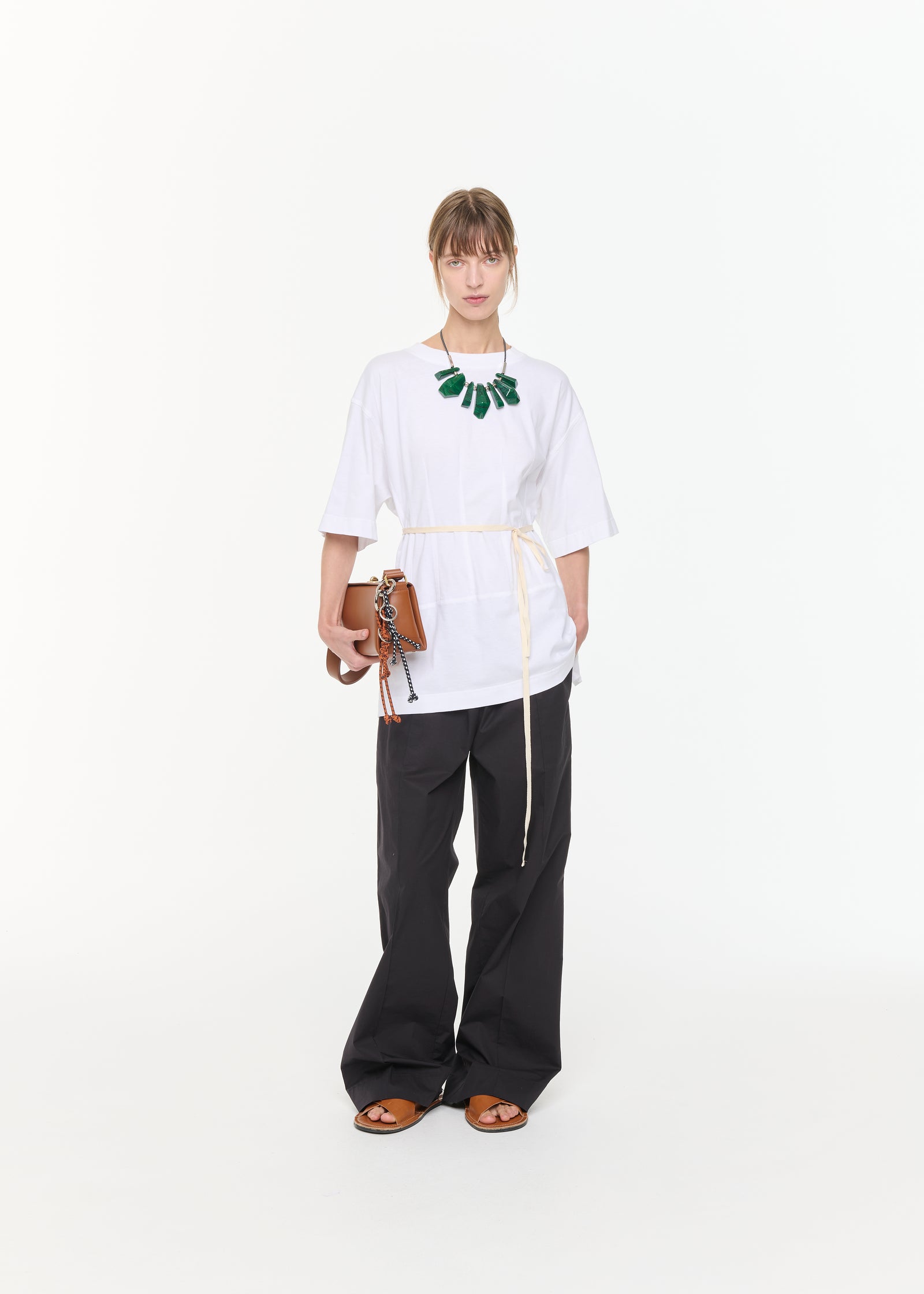 BELTED T-SHIRT