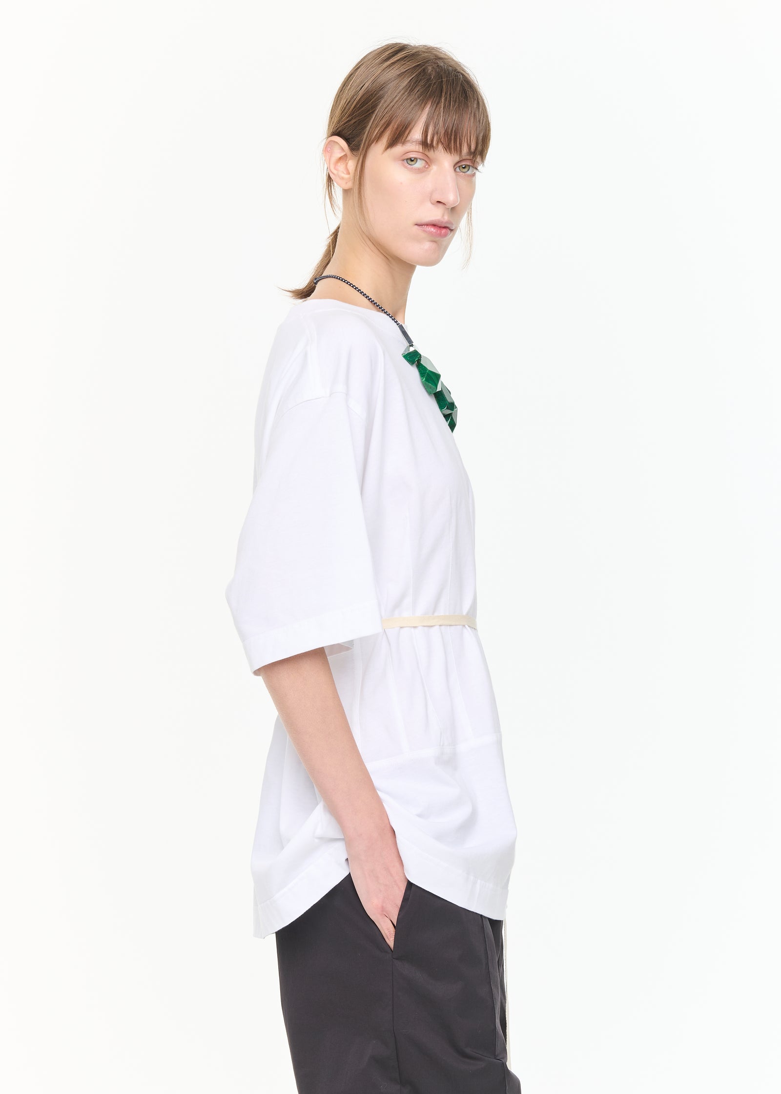 BELTED T-SHIRT