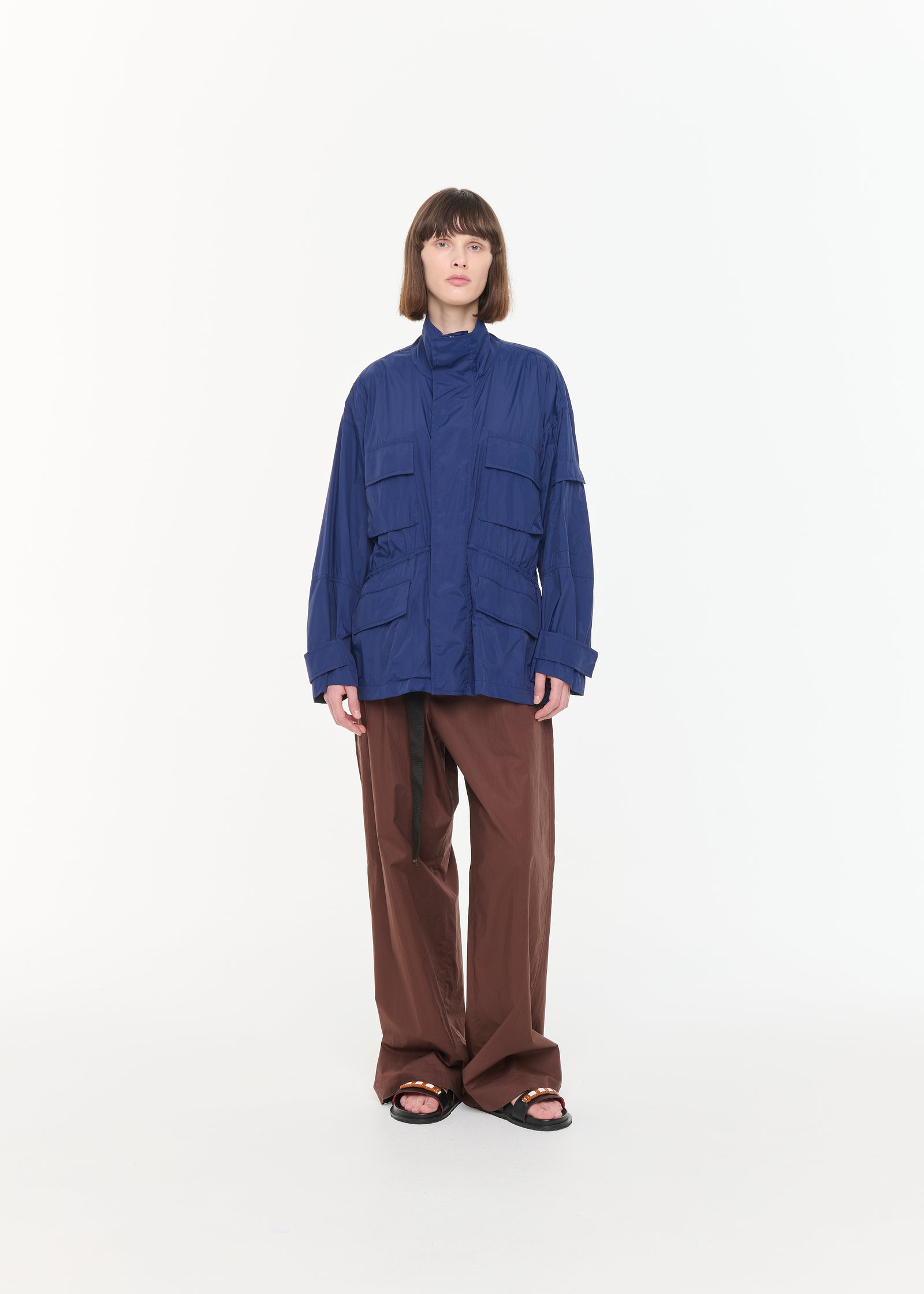 NYLON CARGO JACKET