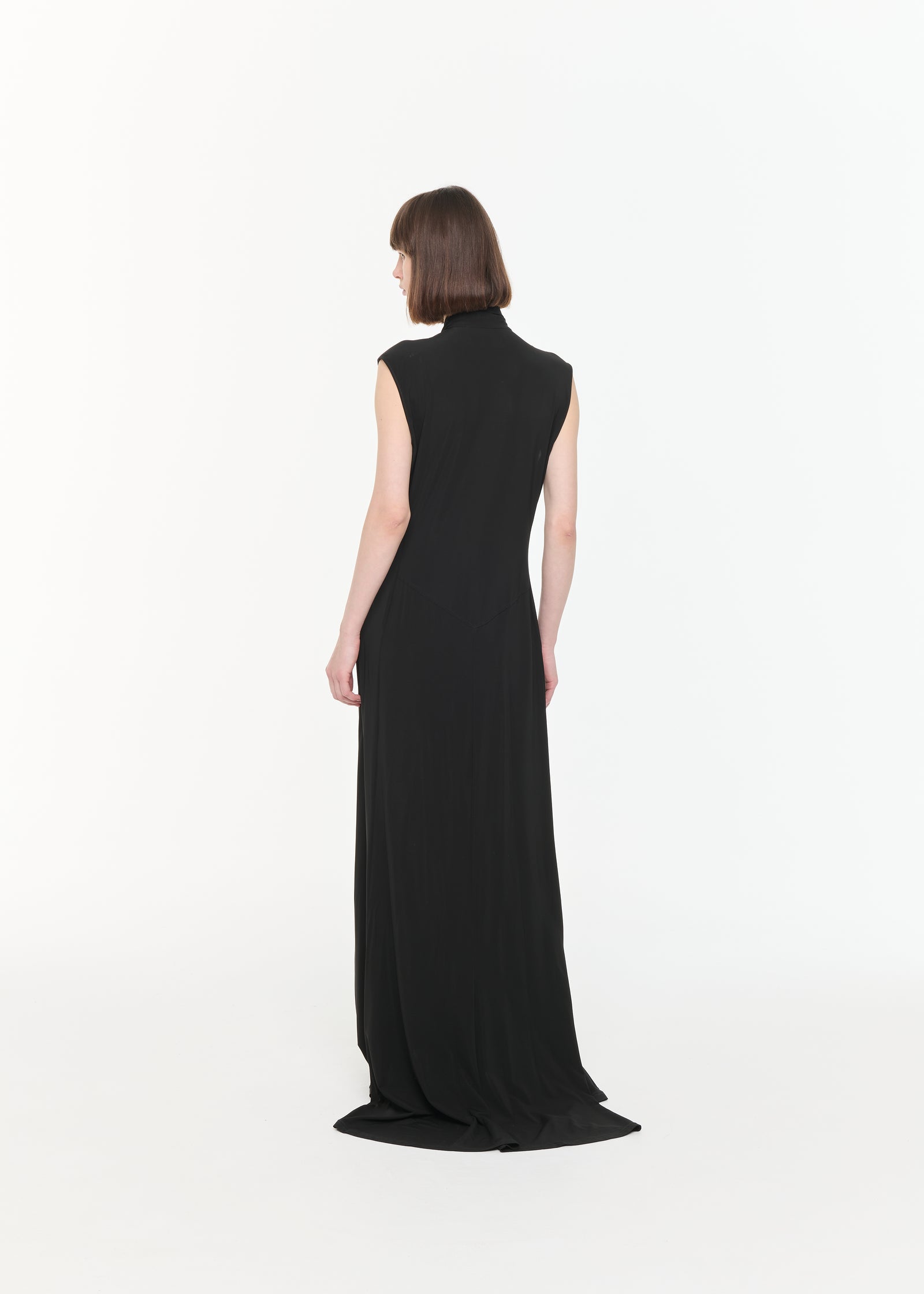 MAXI DRESS WITH SCARF