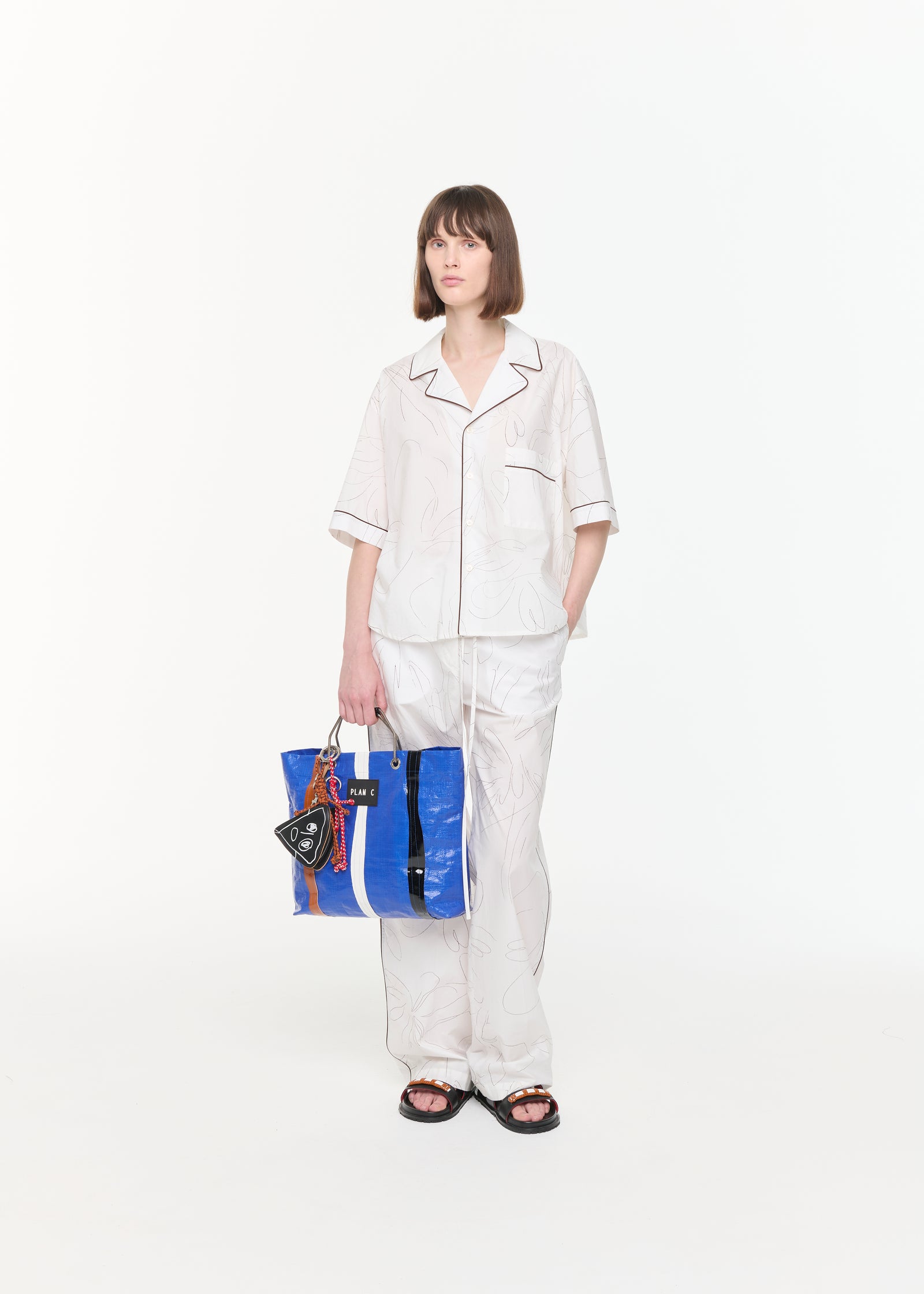 SHORT SLEEVE COTTON BOXY SHIRT