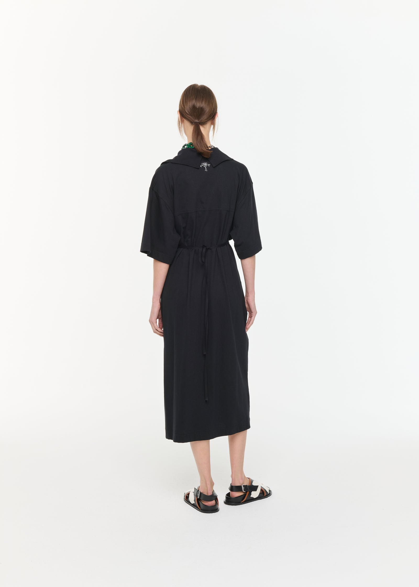 JERSEY POLO DRESS