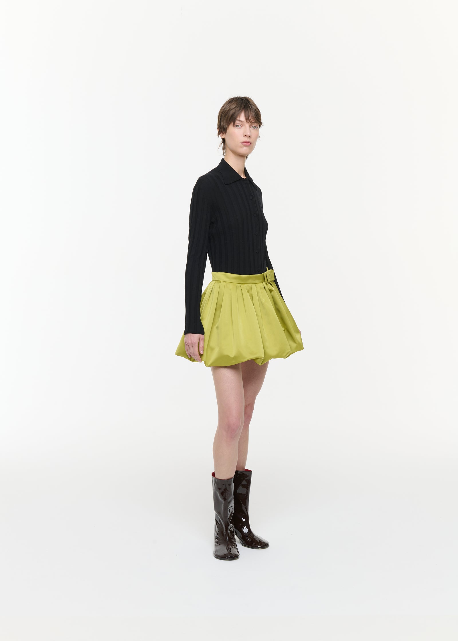 CITRON DUCHESSE BALLOON MINI SKIRT