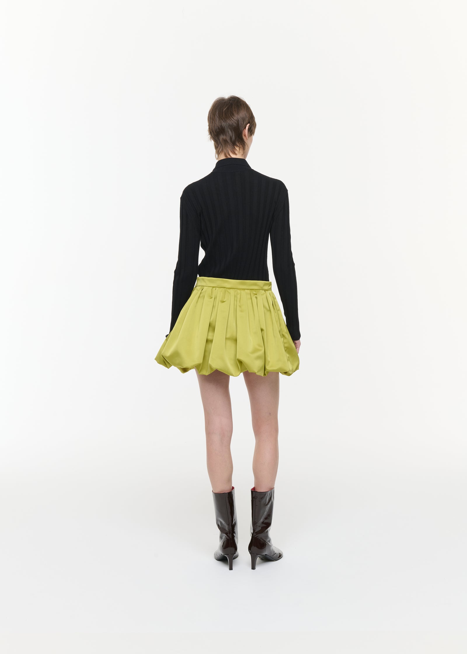 CITRON DUCHESSE BALLOON MINI SKIRT