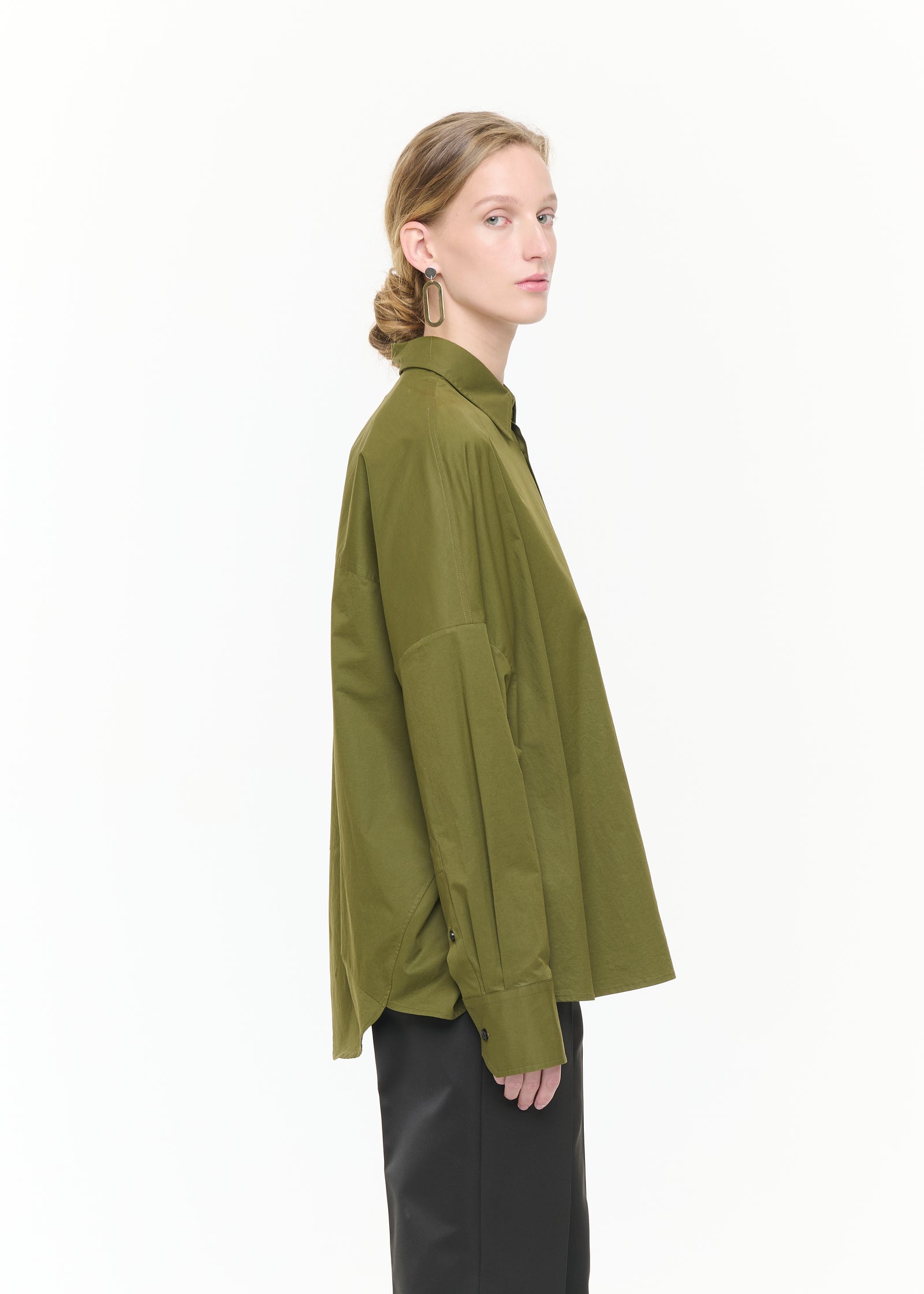 LICHEN POPELINE SHIRT