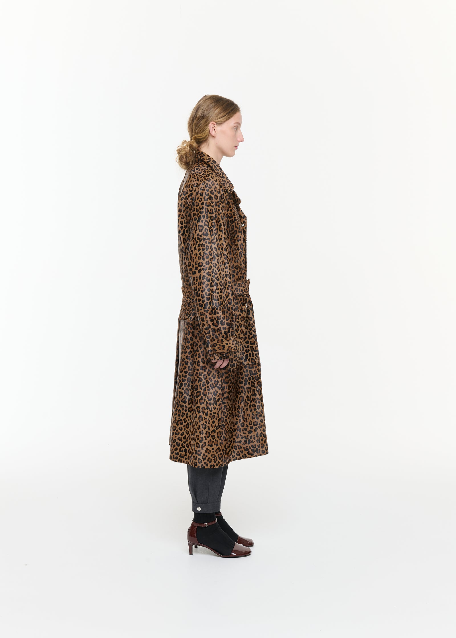TRENCH IN CAVALLINO LEOPARDATO