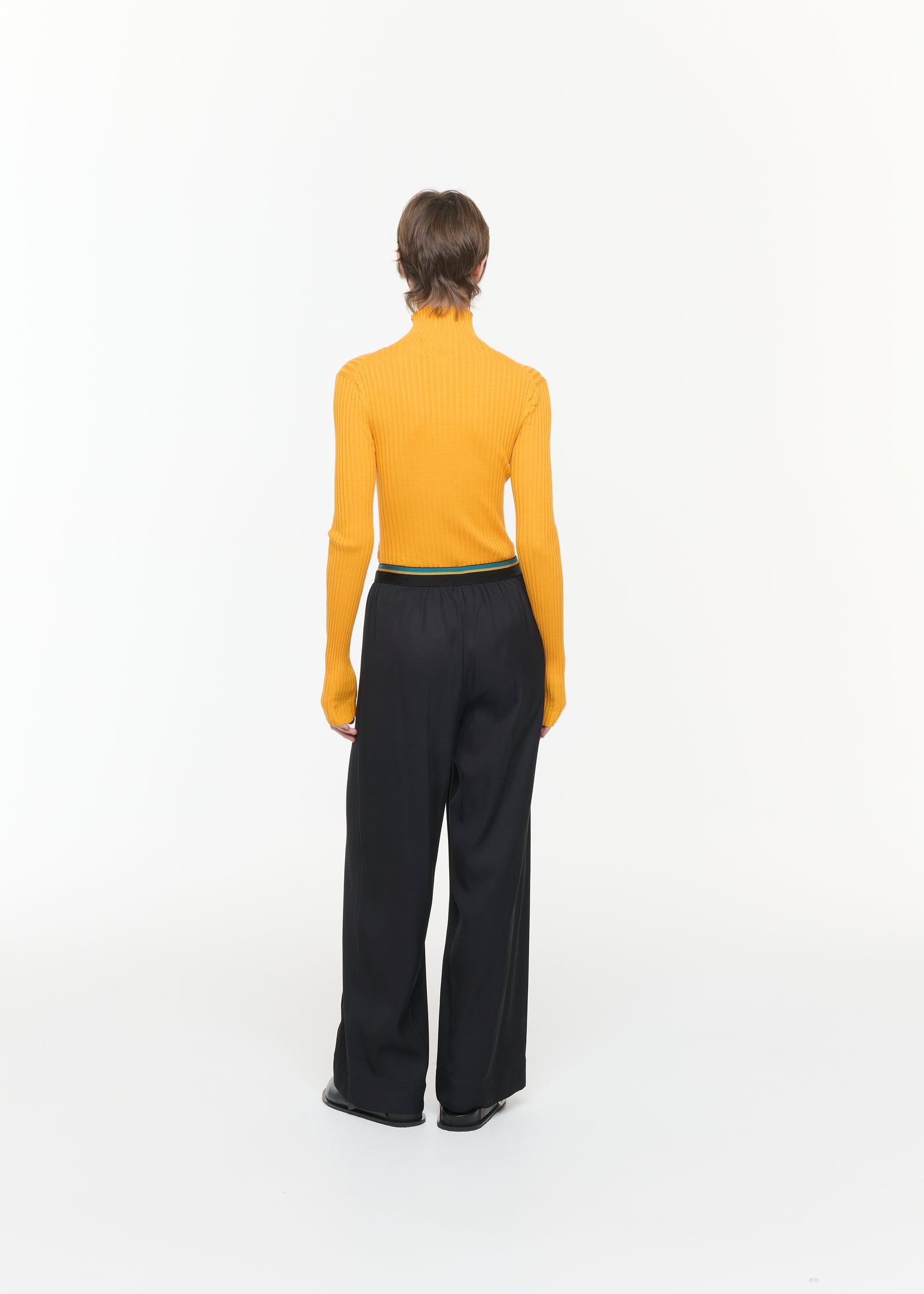 BLACK SABLE TROUSERS