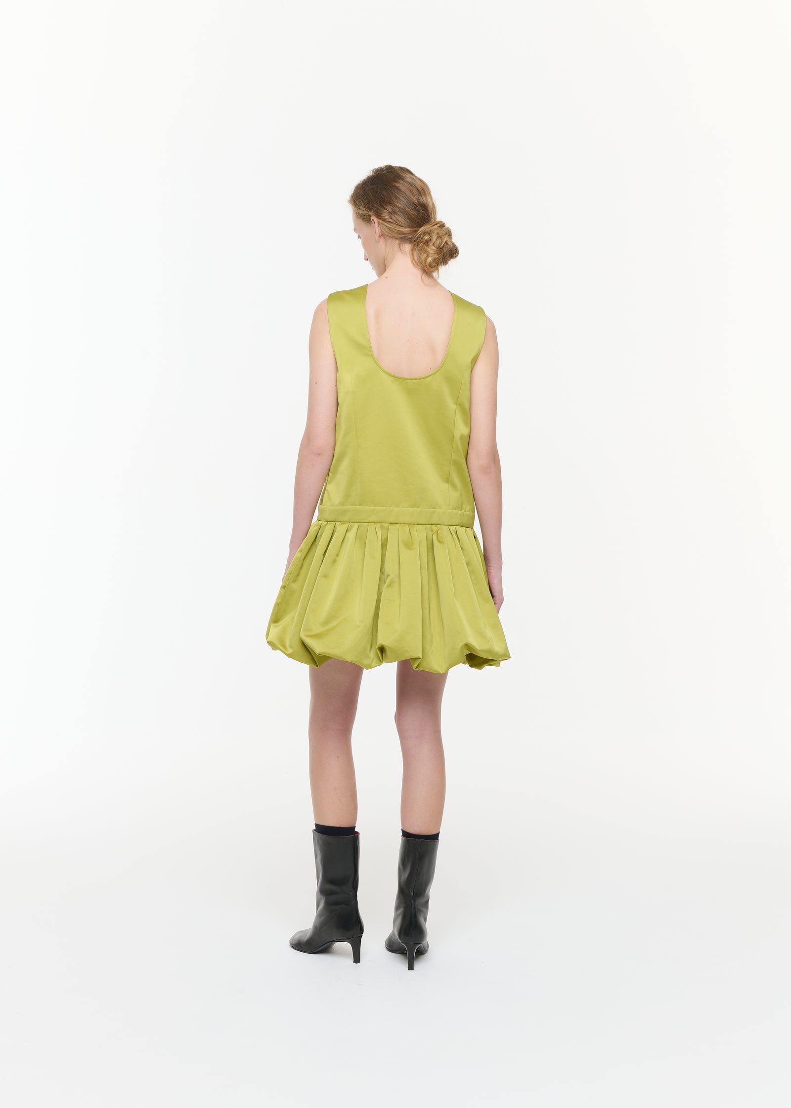 CITRON DUCHESSE MINI COCOON DRESS