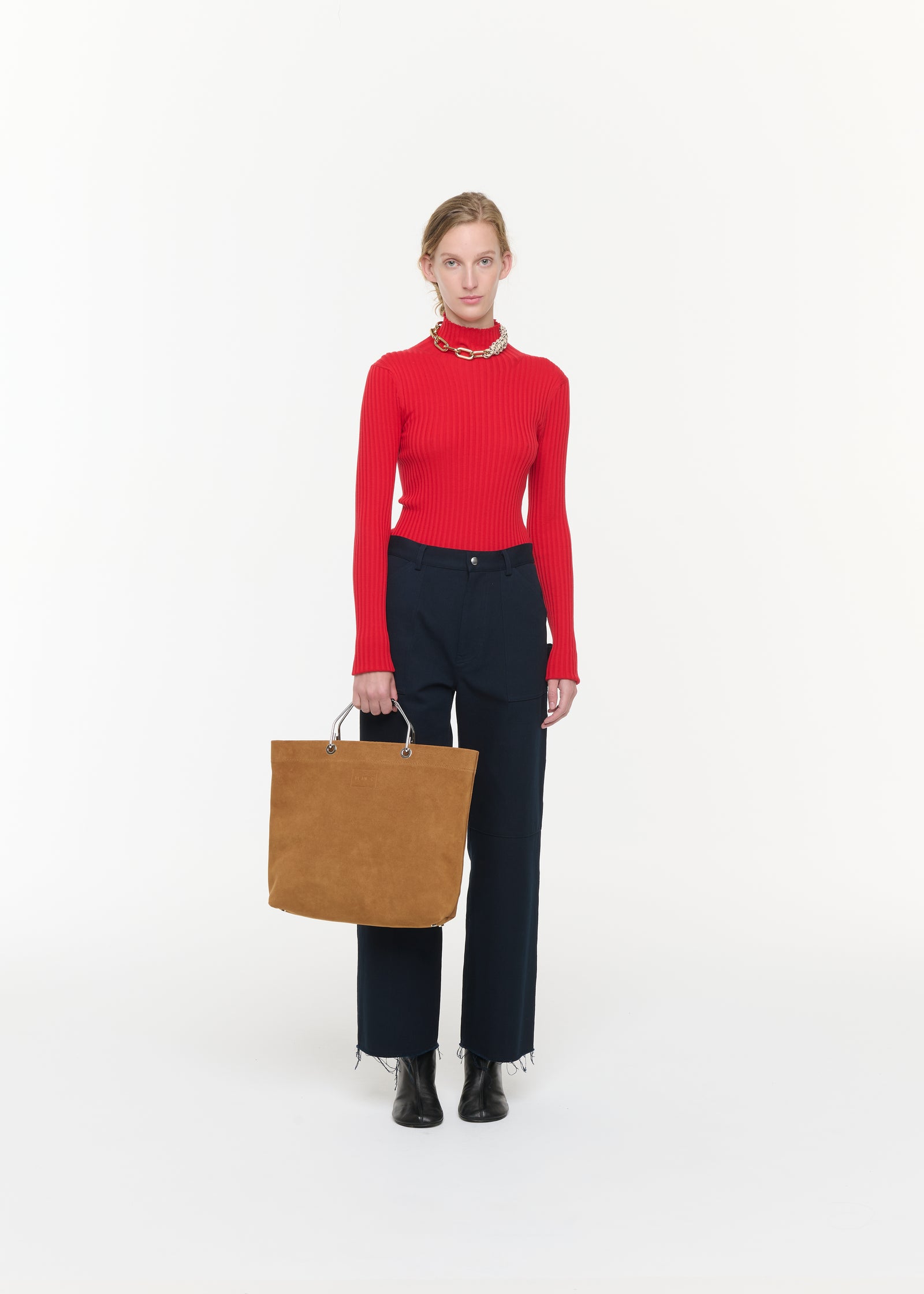 BLUE COTTON DRILL TROUSERS