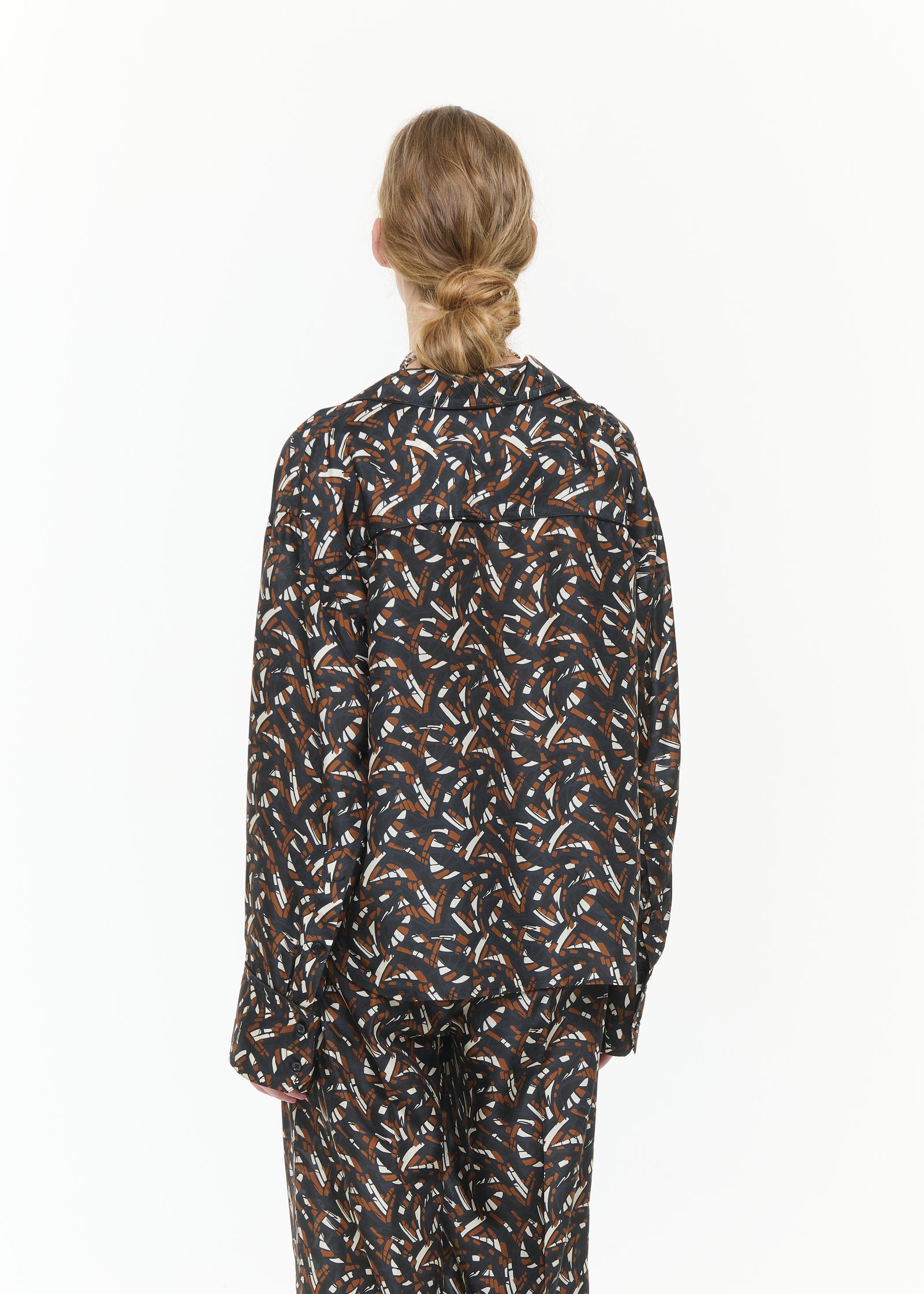 HABOUTAI SILK PIJAMA SHIRT