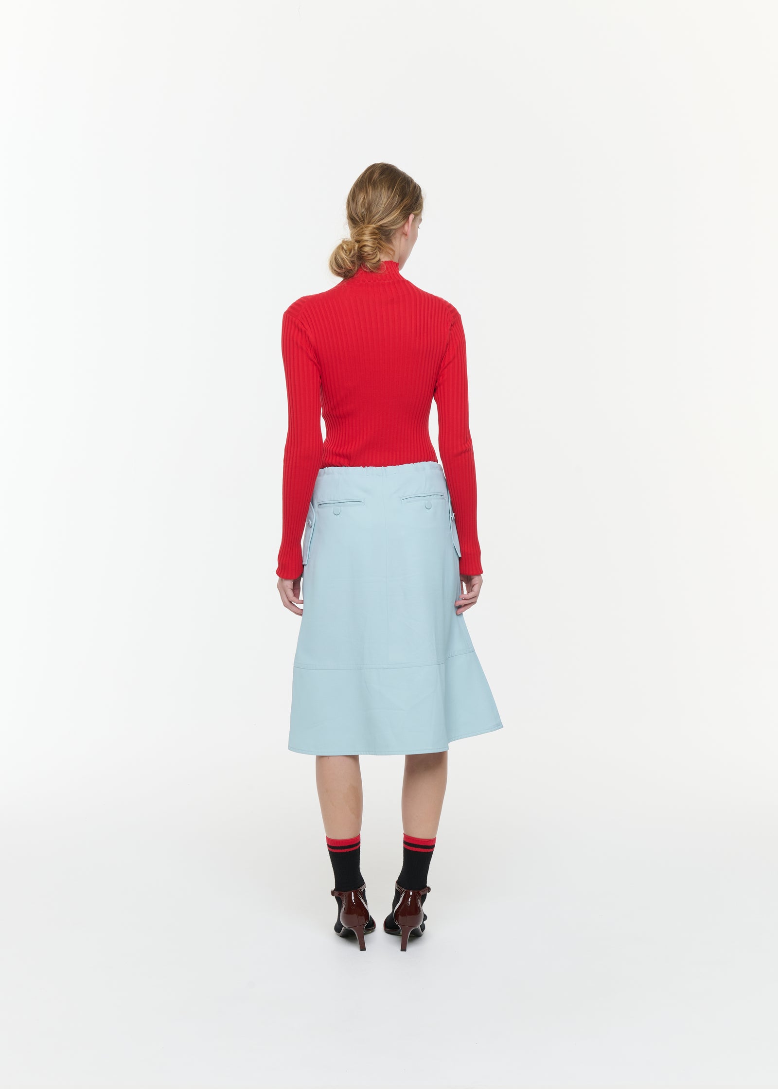 SABLE A-LINE SKIRT WITH POCKETS