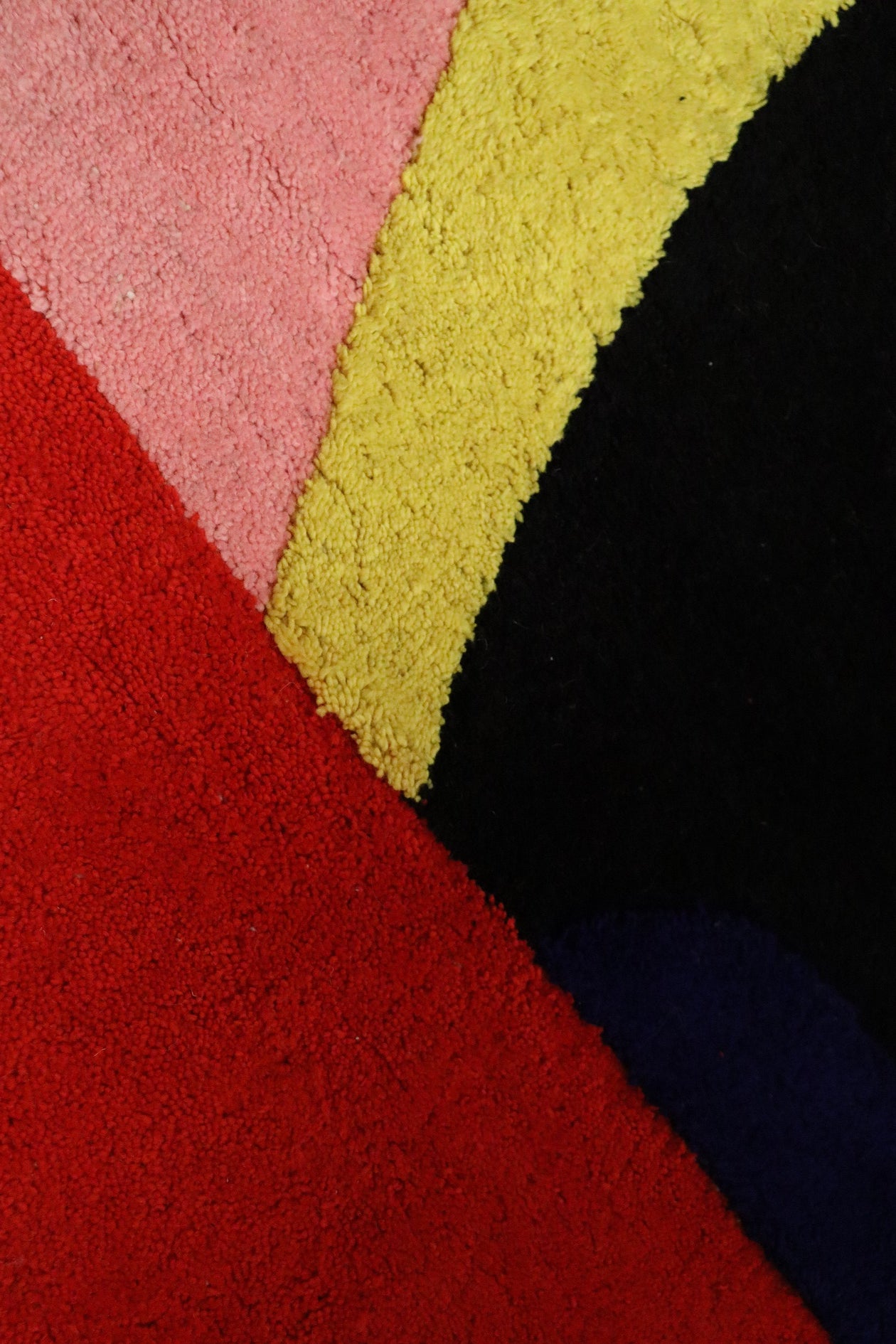 "CAROLINA SELF PORTRAIT" HAND-KNOTTED WOOL RUG