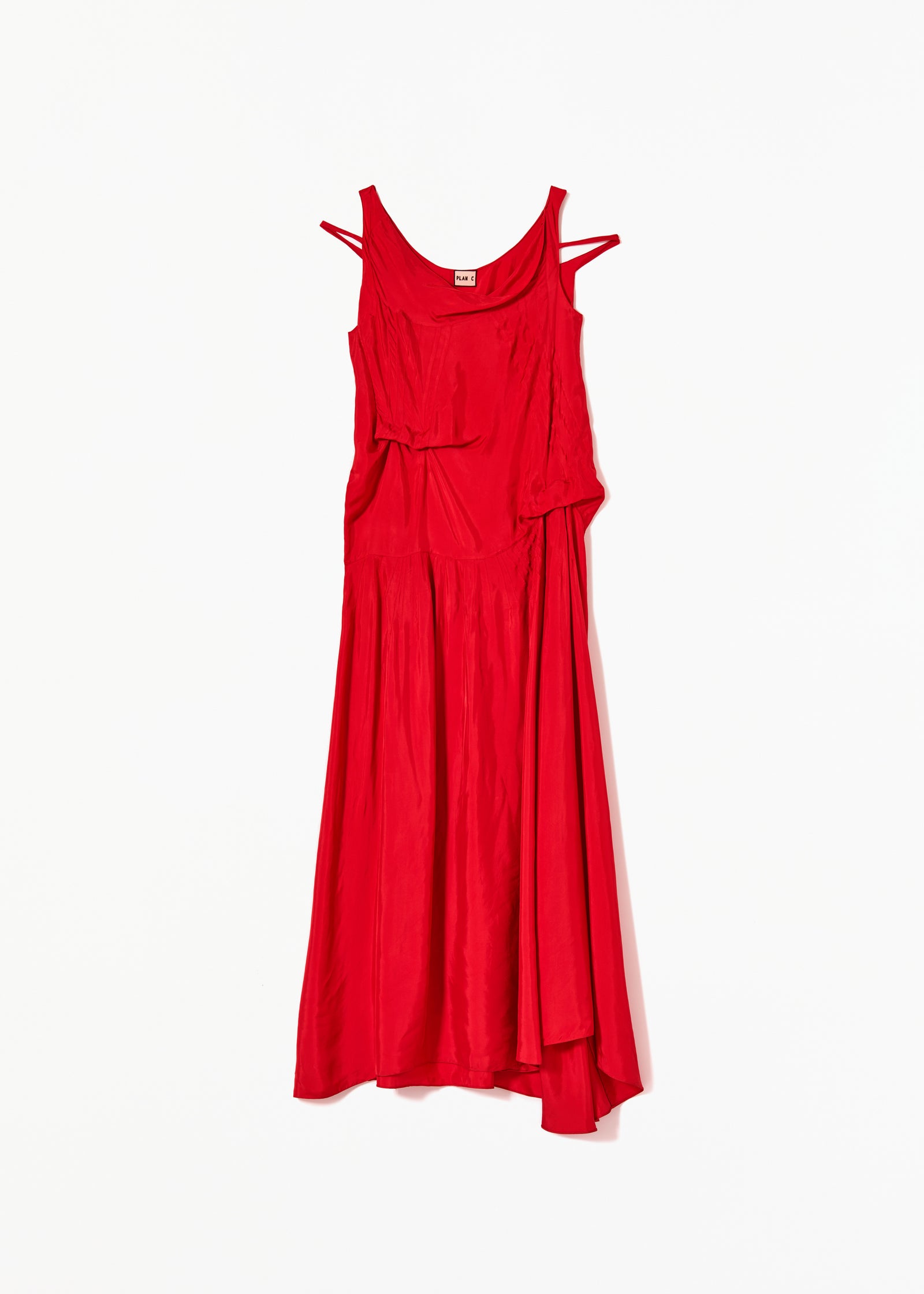 FIRE RED LONG DRESS