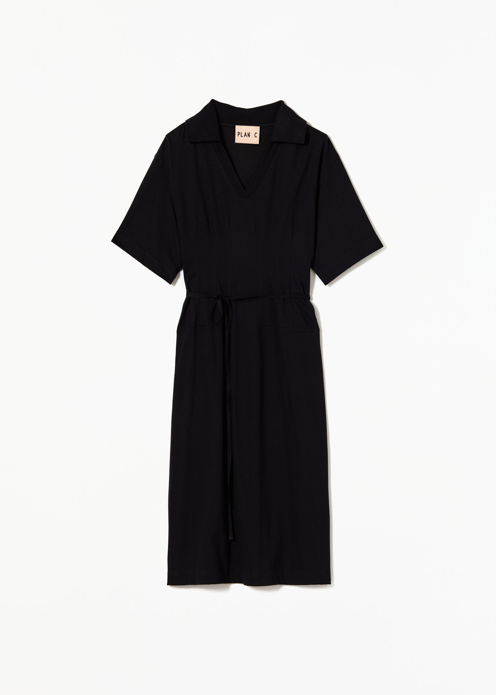 JERSEY POLO DRESS