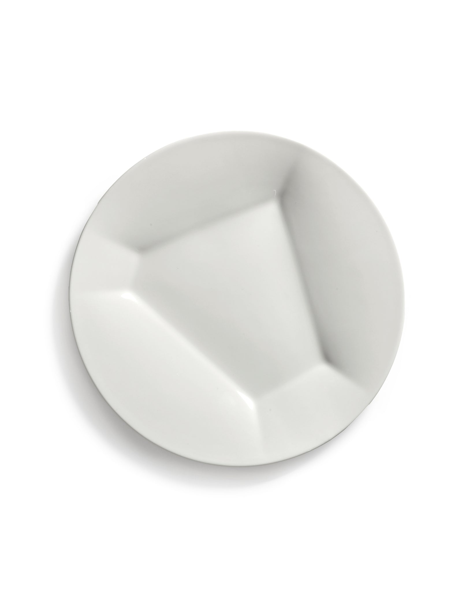 STARTER PLATE 02 SILOS - WHITE