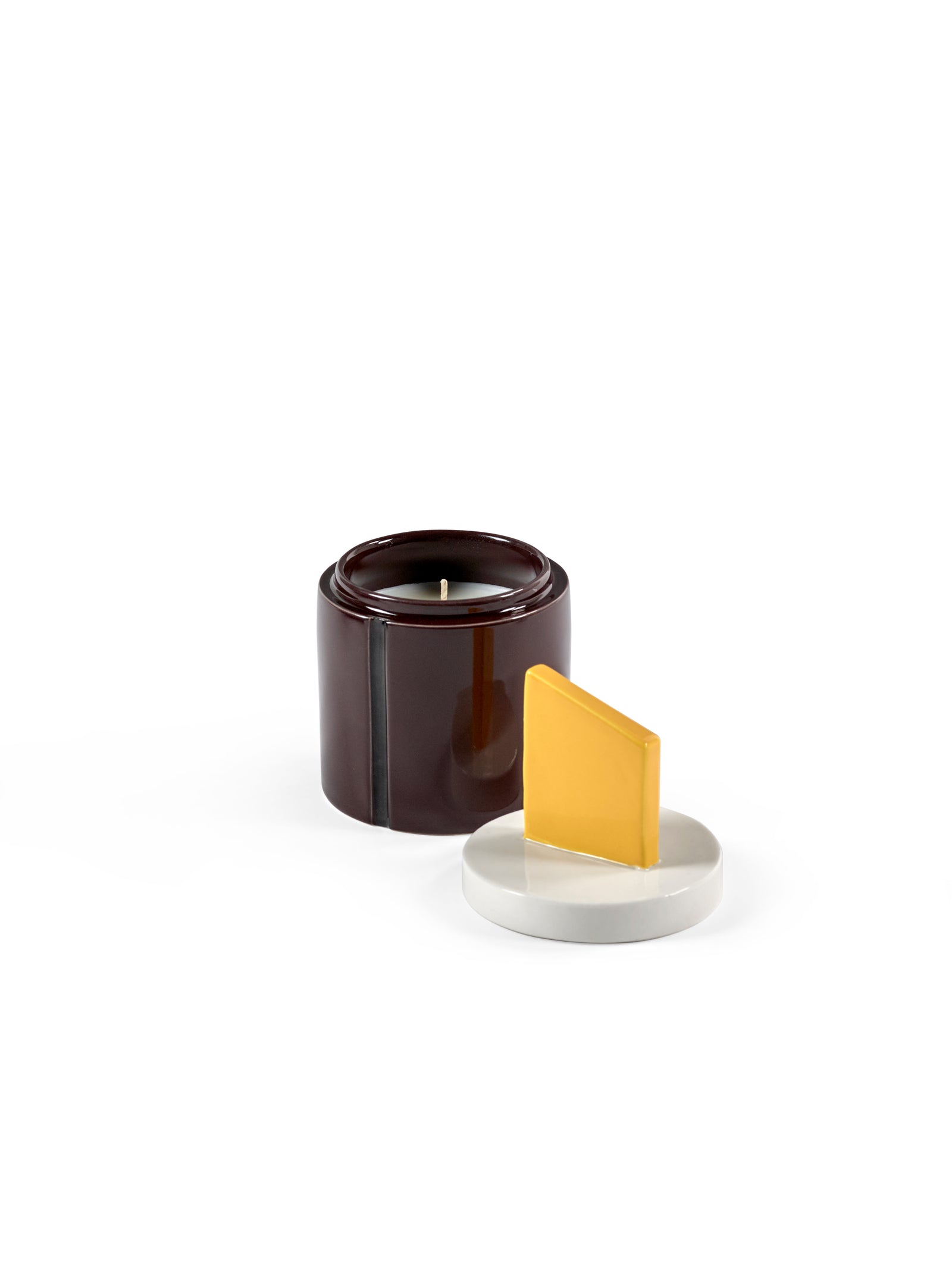 SMALL SCENTED CANDLE BURGUNDY