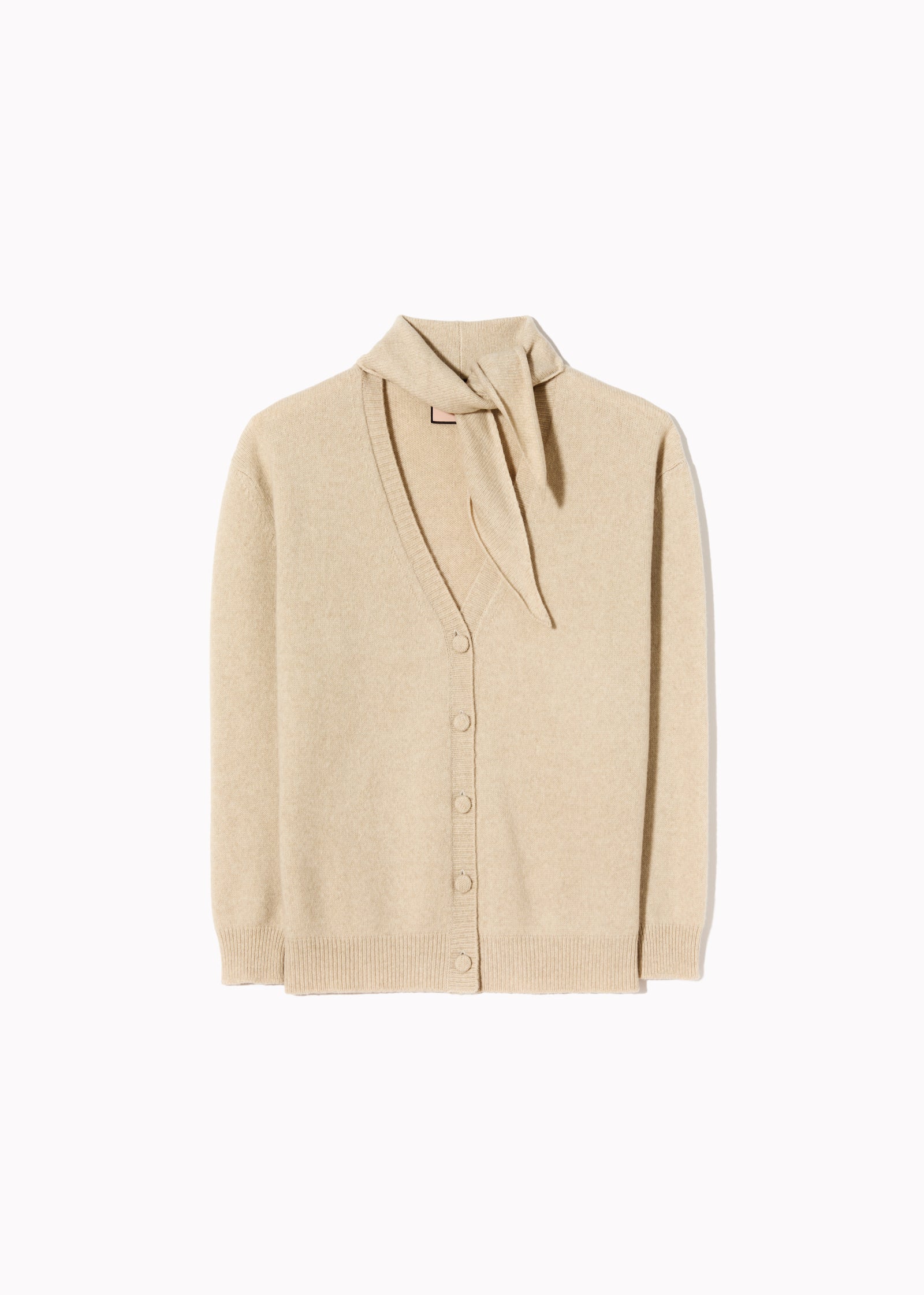 CARDIGAN CON SCIARPA IN 