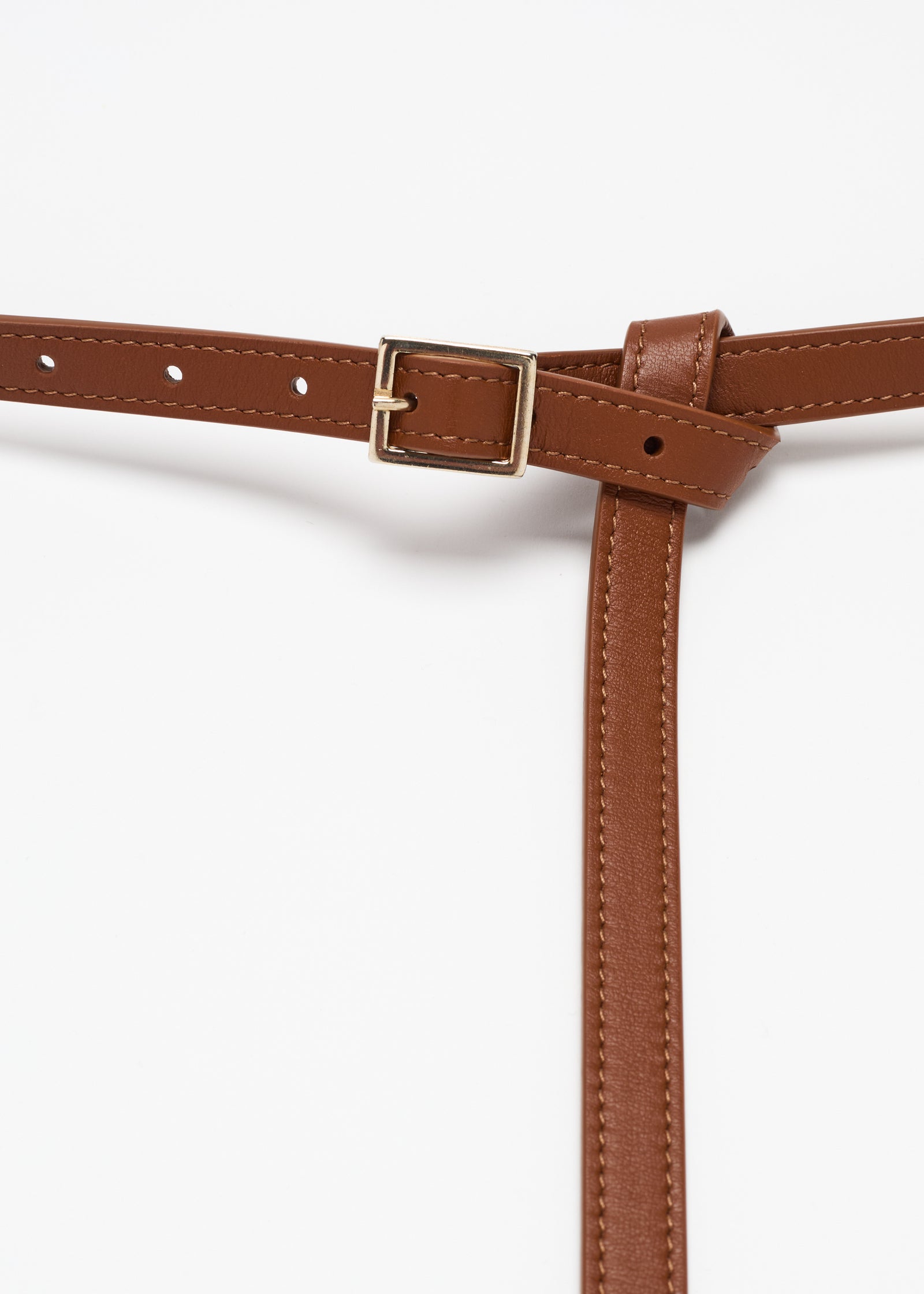 TOASTED LEATHER BELT