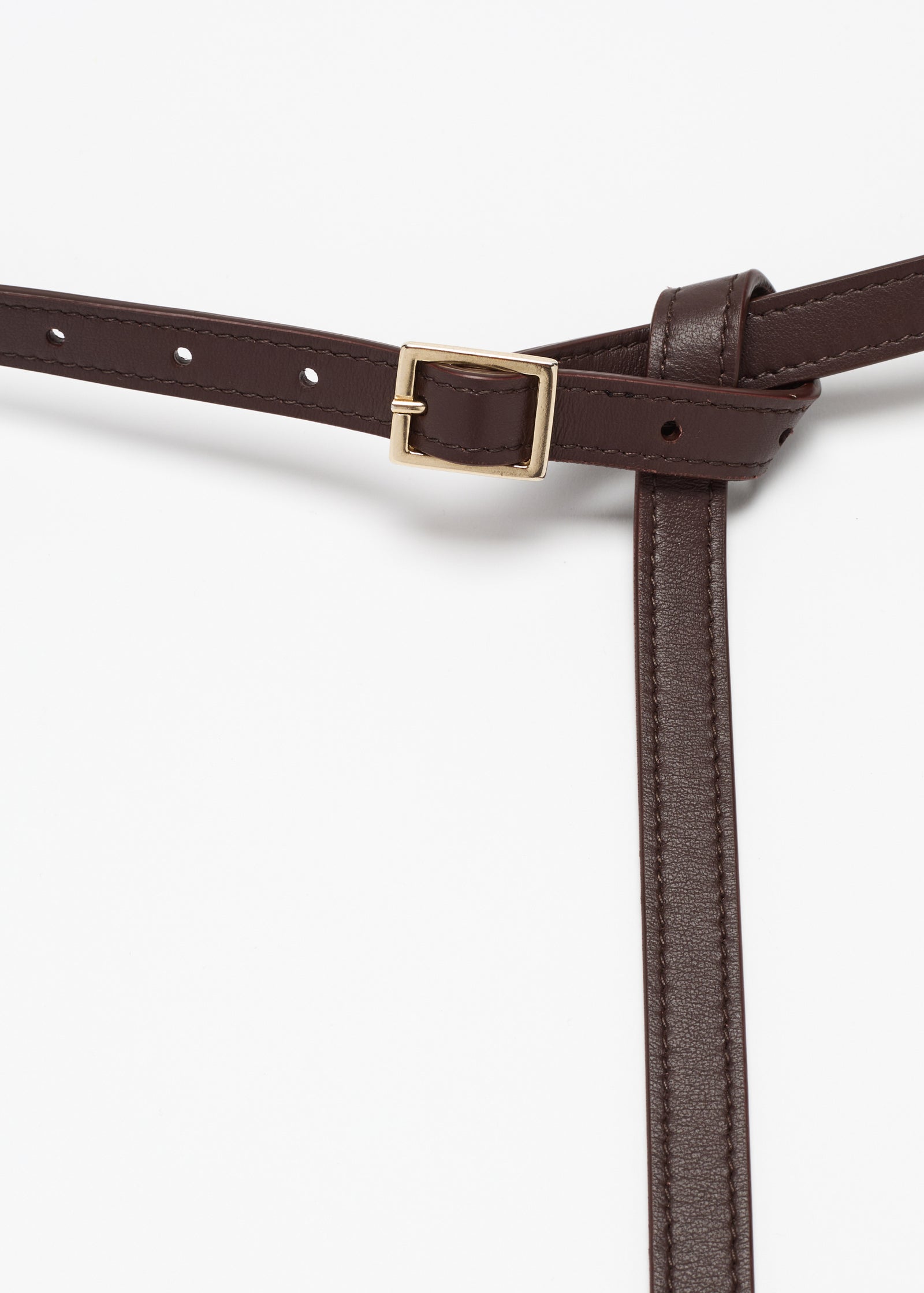 MORO HEAD LEATHER BELT