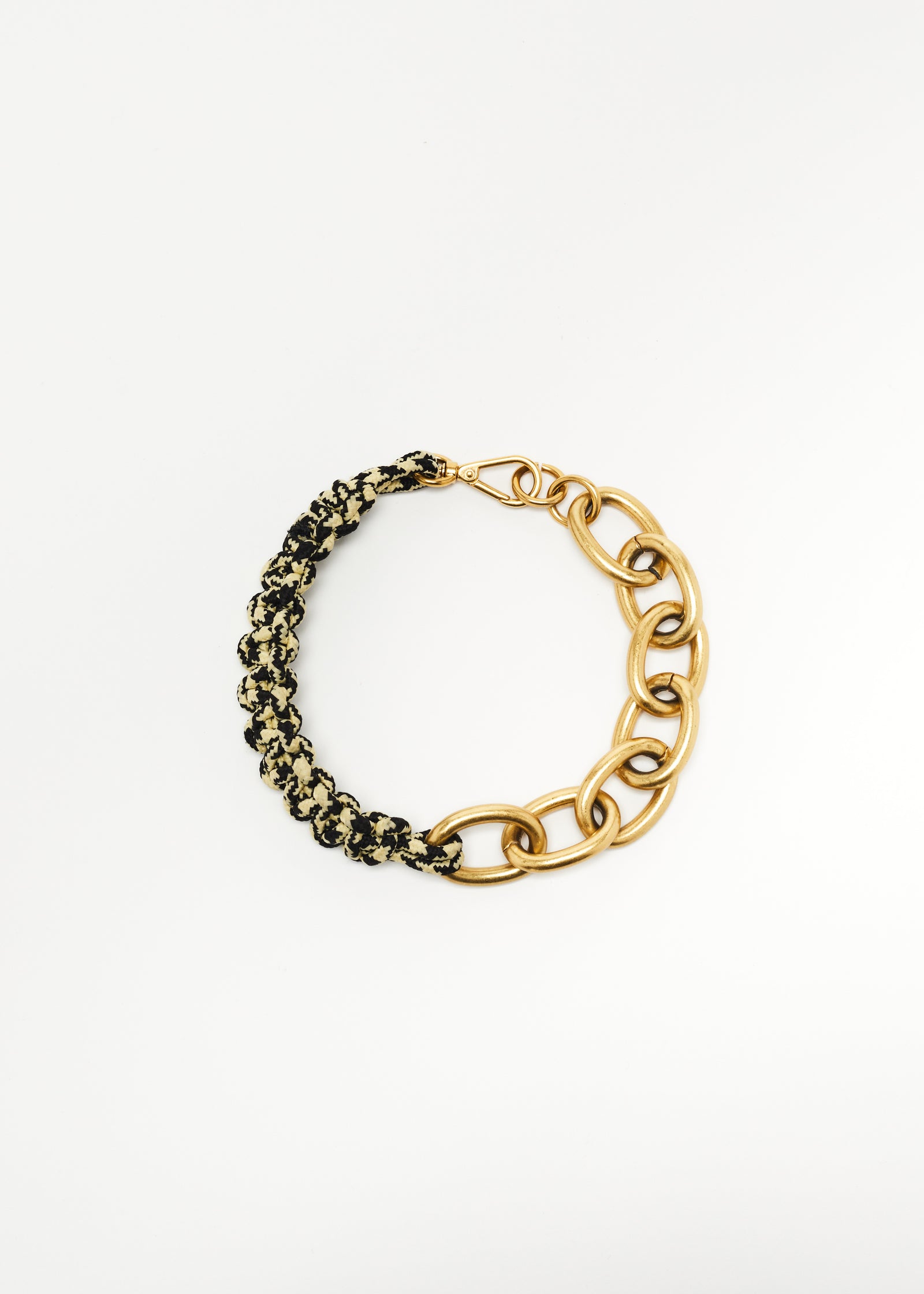 EGGNOG ROPE AND CHAIN NECKLACE