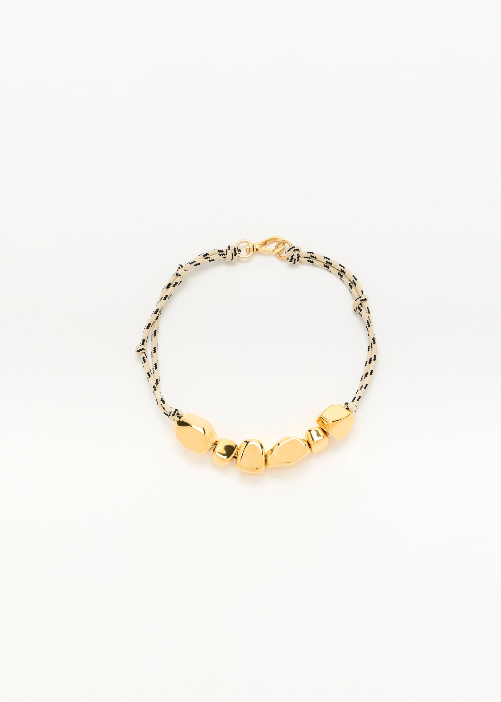 ECRU GOLD STONES NECKLACE