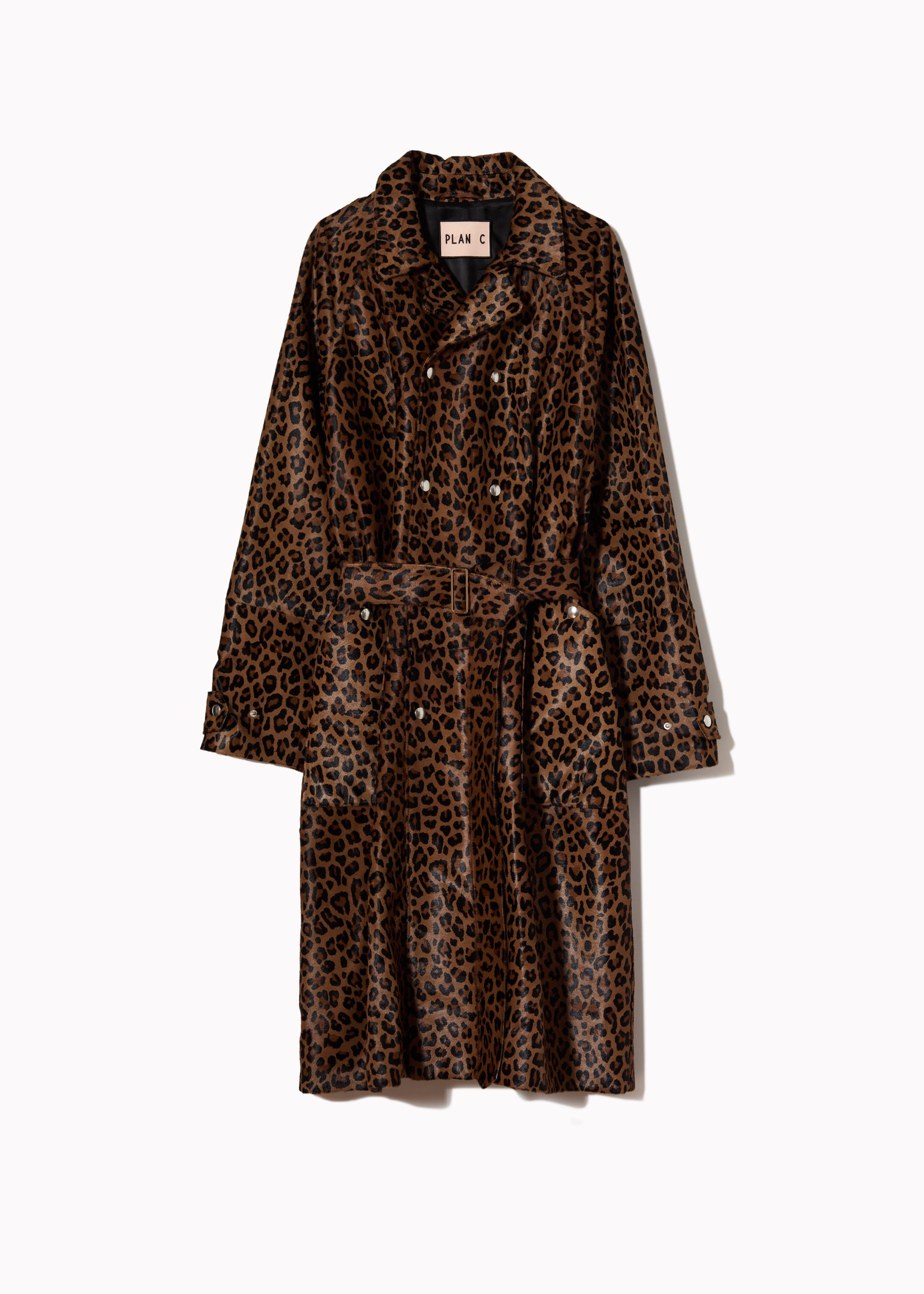 TRENCH IN CAVALLINO LEOPARDATO