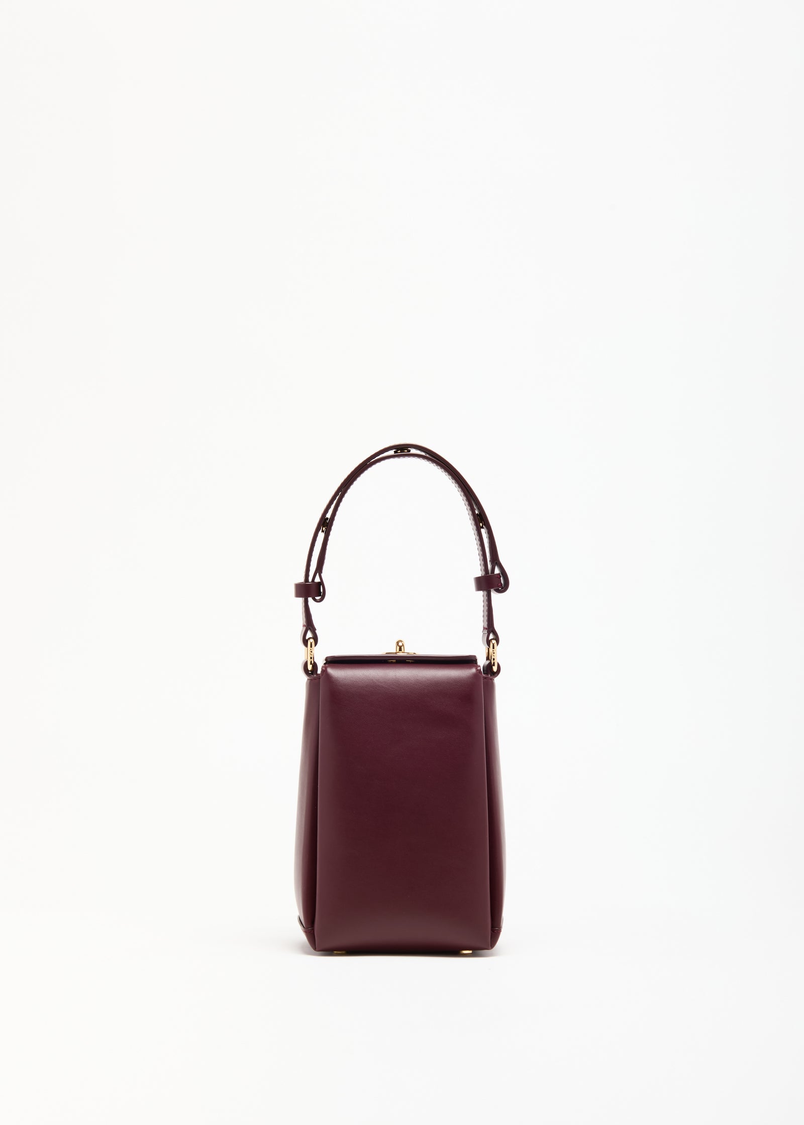 BURGUNDY FOLDED CAMERA BAG
