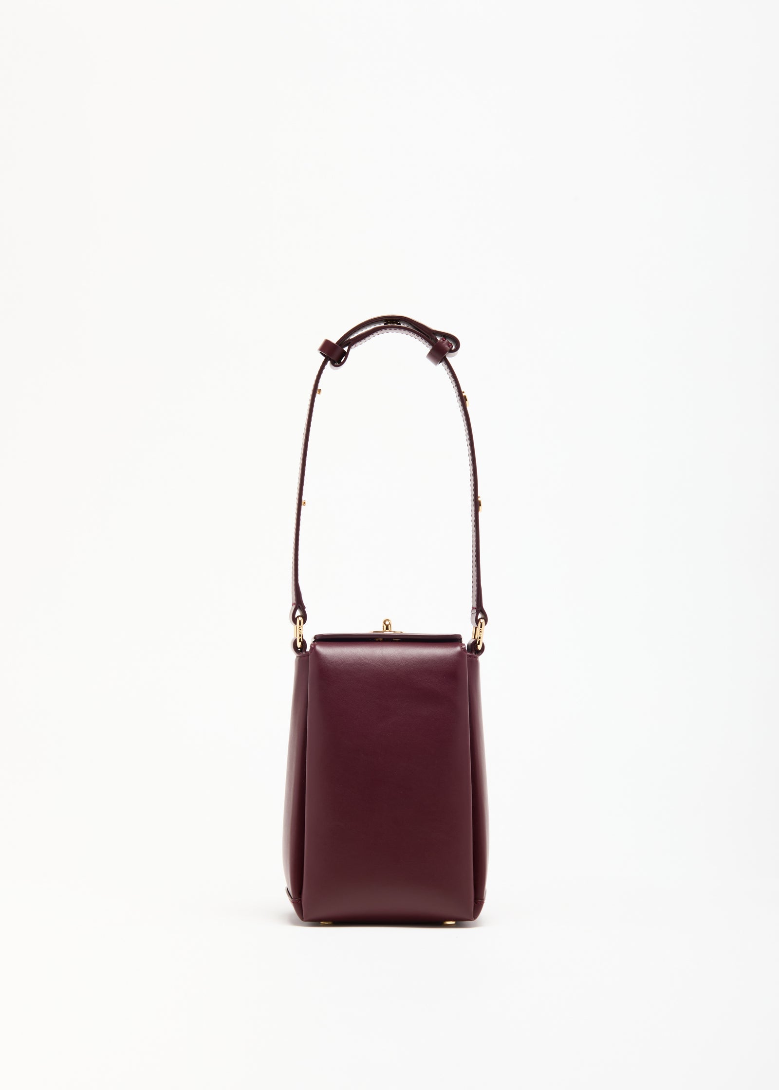 BURGUNDY FOLDED CAMERA BAG