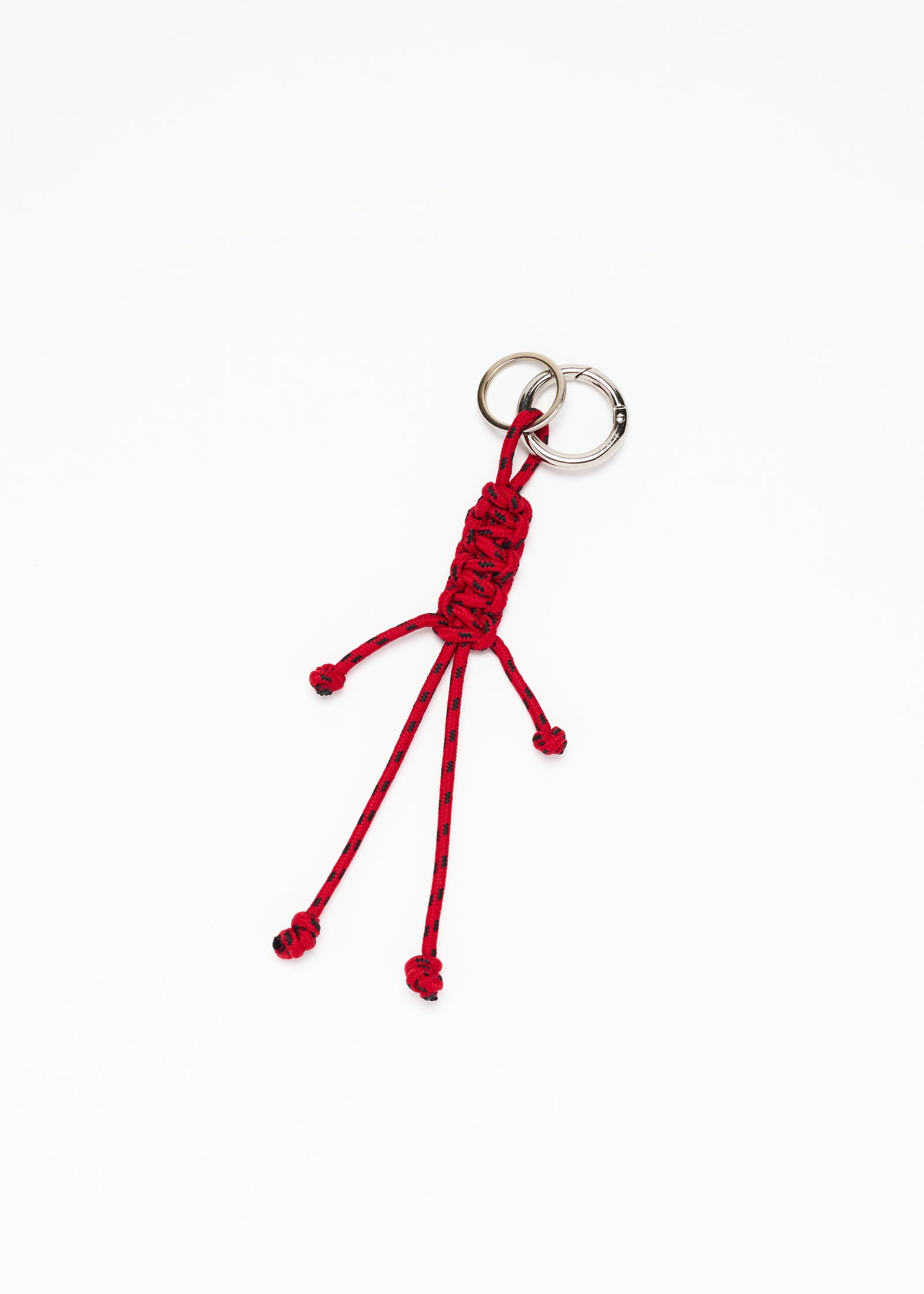 RED LANYARD KEY RING