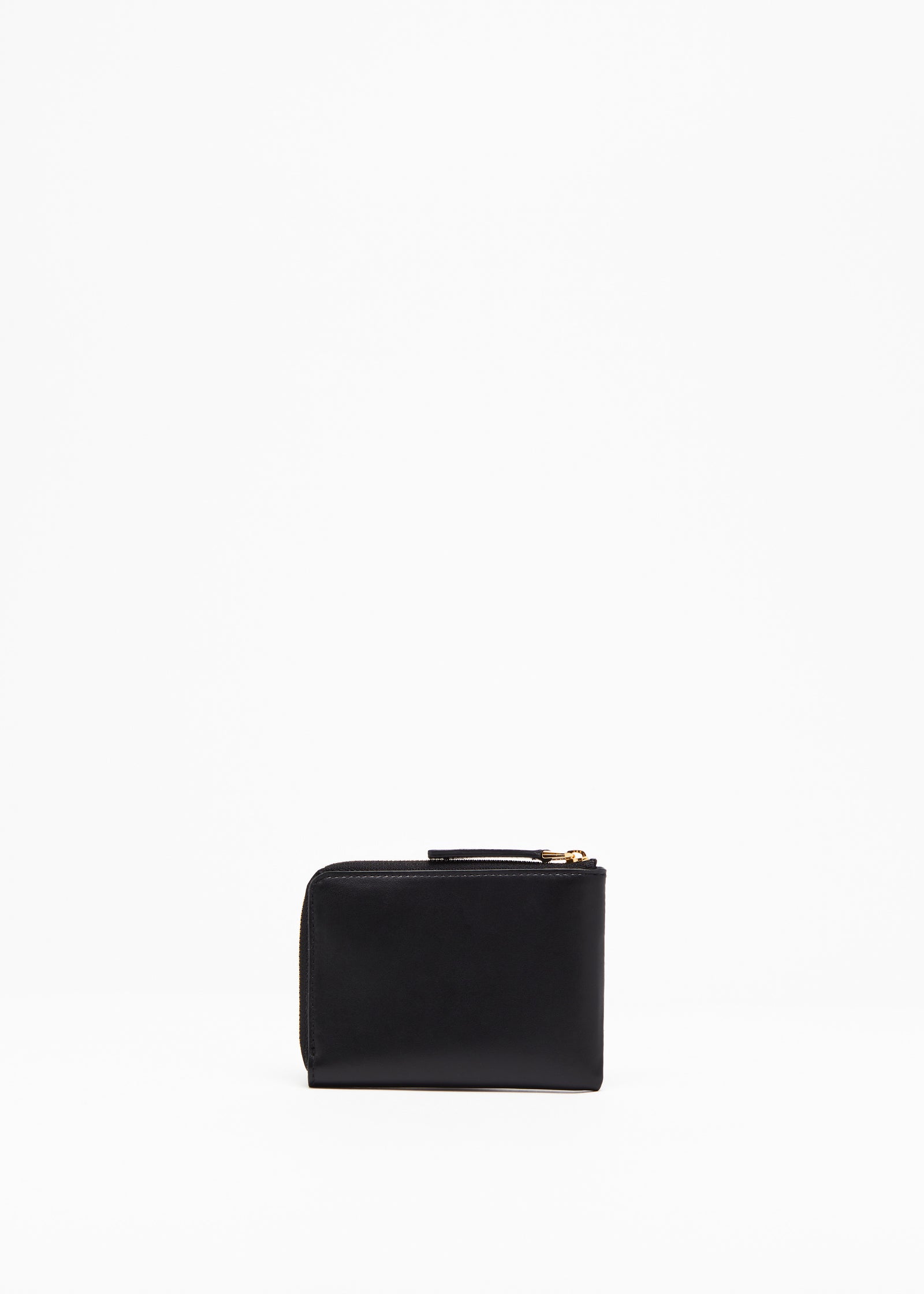 BLACK LEATHER COIN PURSE