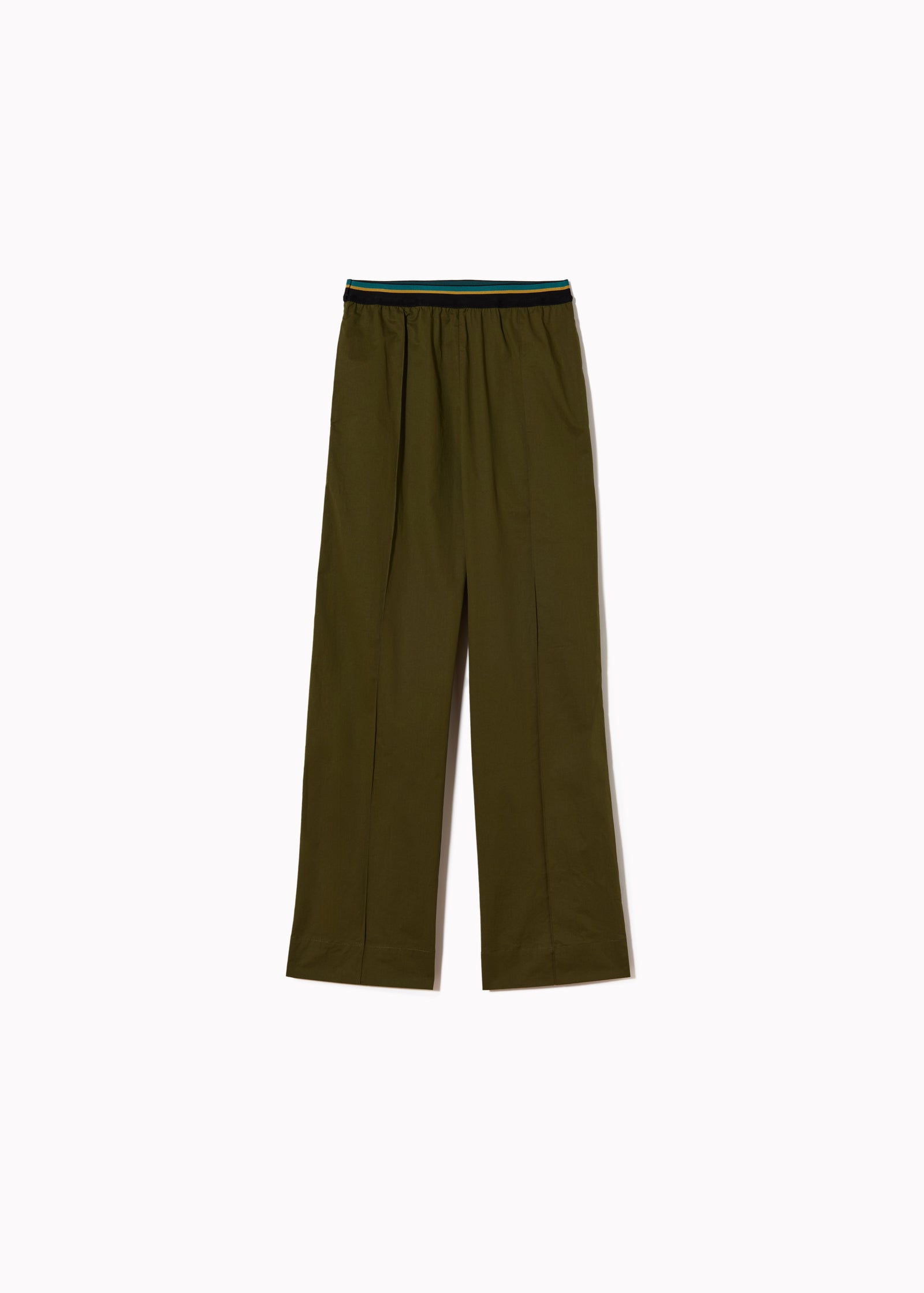 LICHEN POPELINE TROUSERS