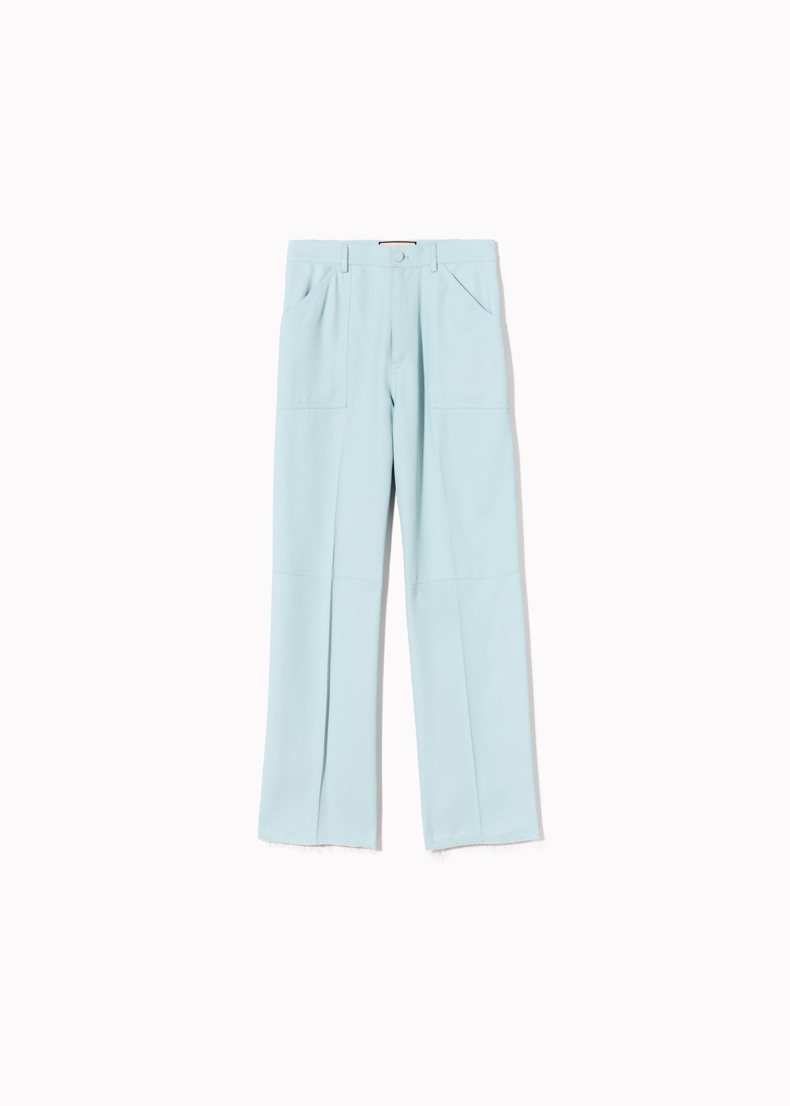 SABLE VISCOSE UTILITY TROUSERS