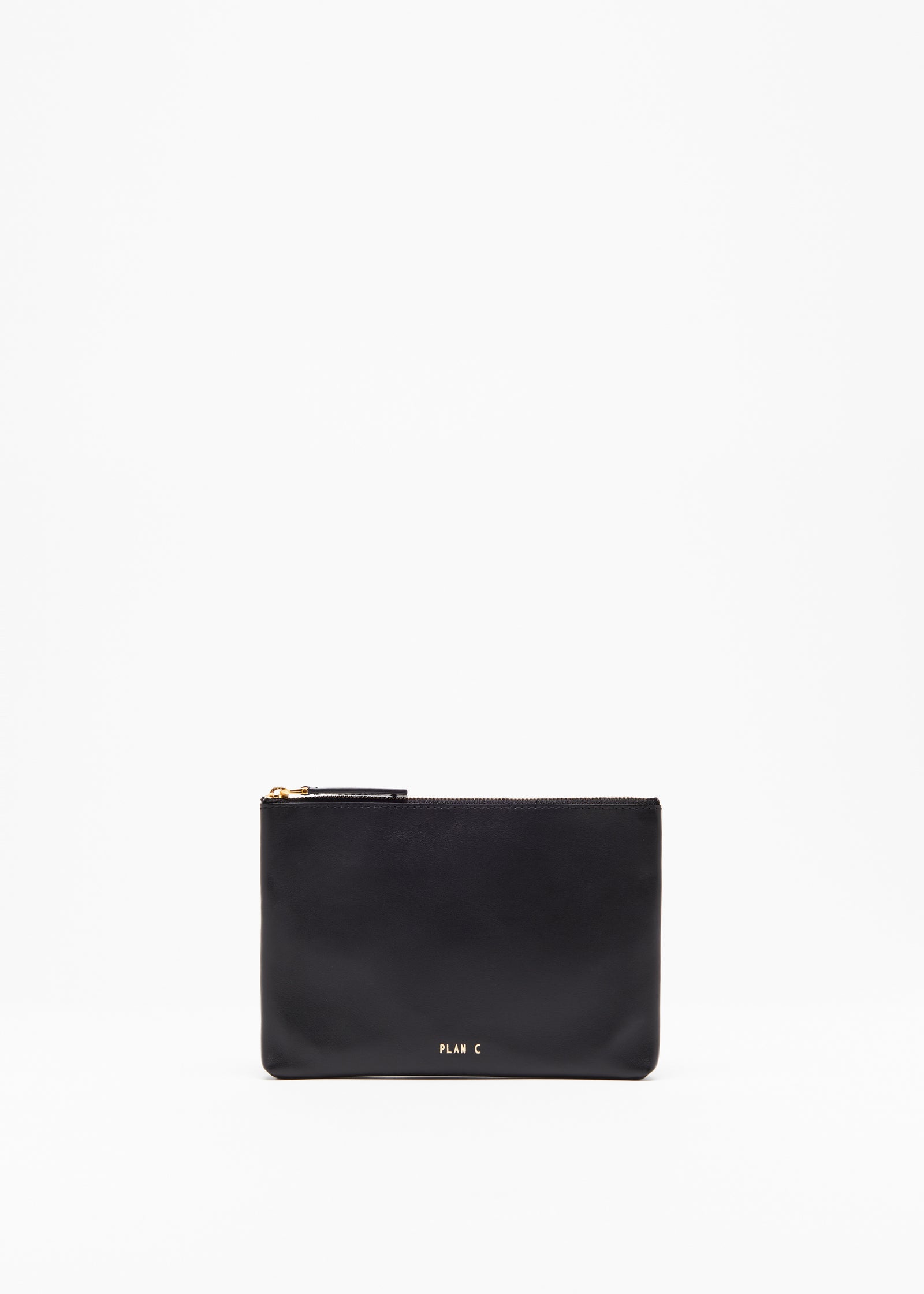 BLACK LEATHER DOCUMENT HOLDER