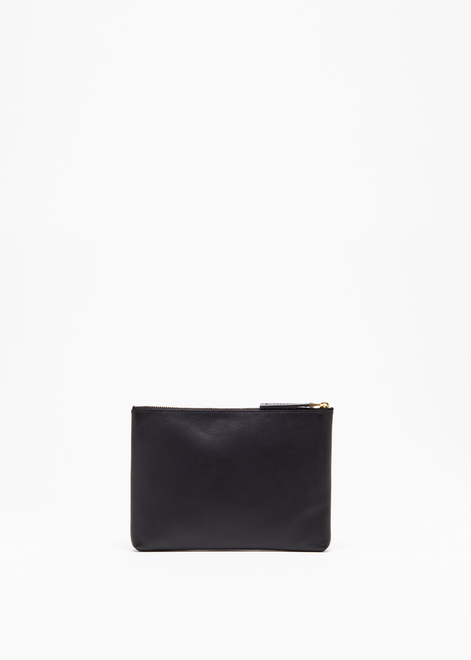 BLACK LEATHER DOCUMENT HOLDER