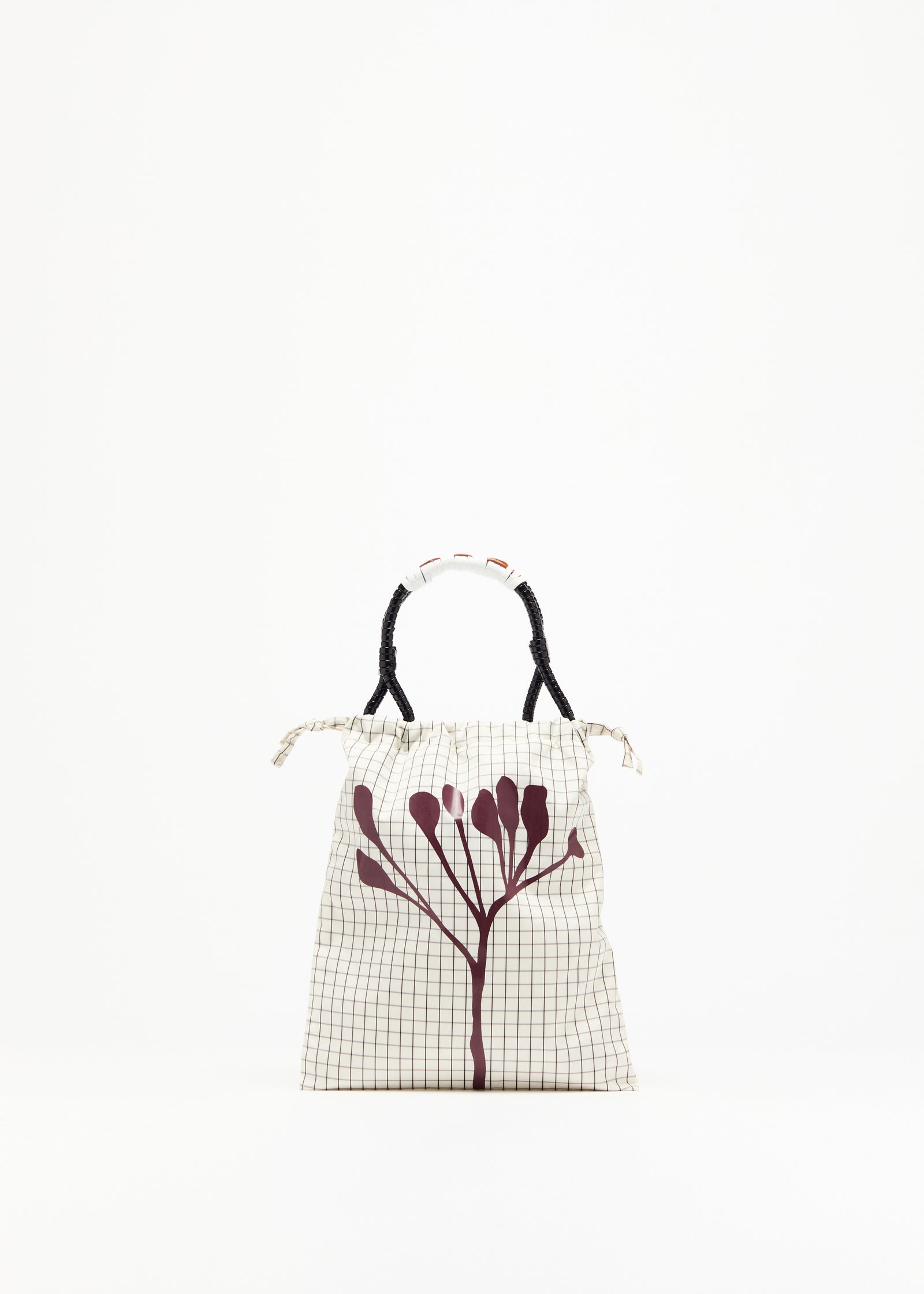 COATED TAFFETA  COULISSE SHOPPER