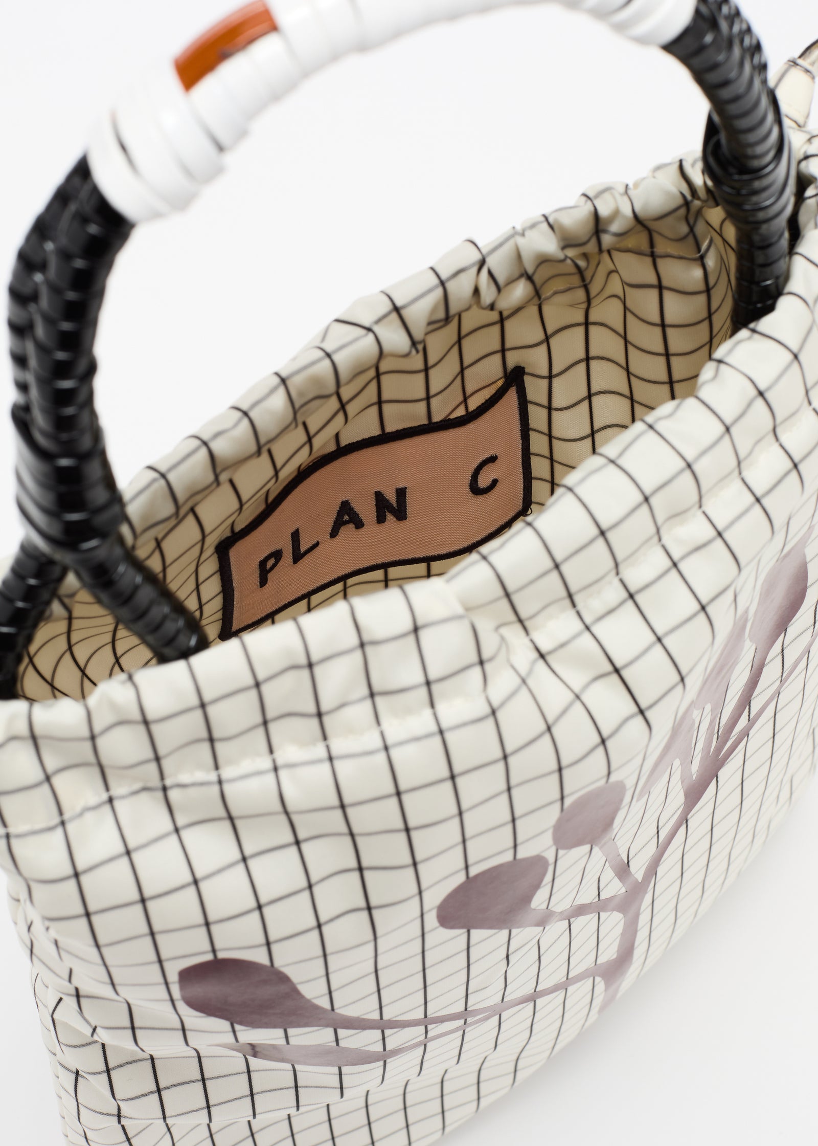 COATED TAFFETA  COULISSE SHOPPER