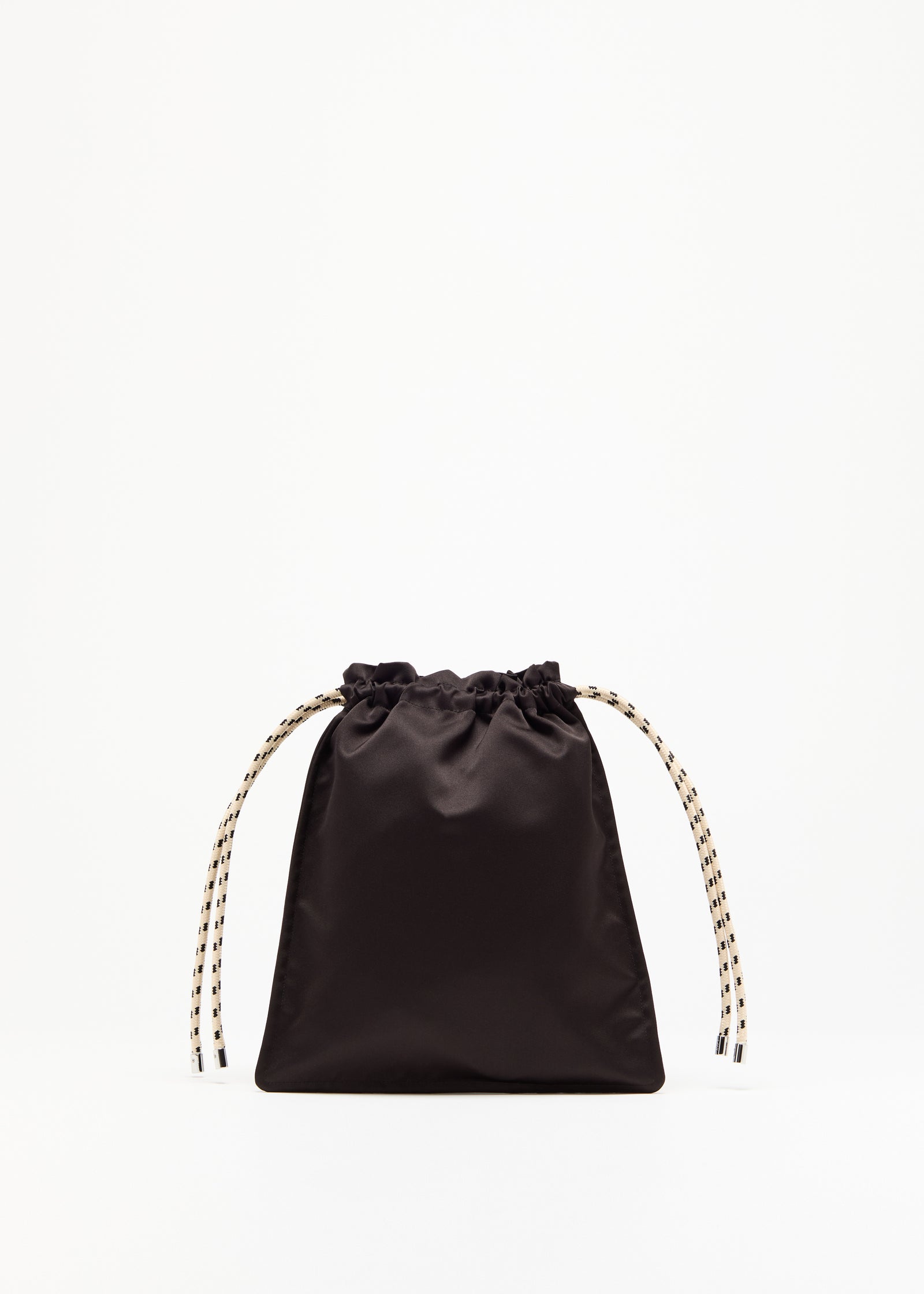 BLACK DUCHESSE DRAWSTRING POUCH