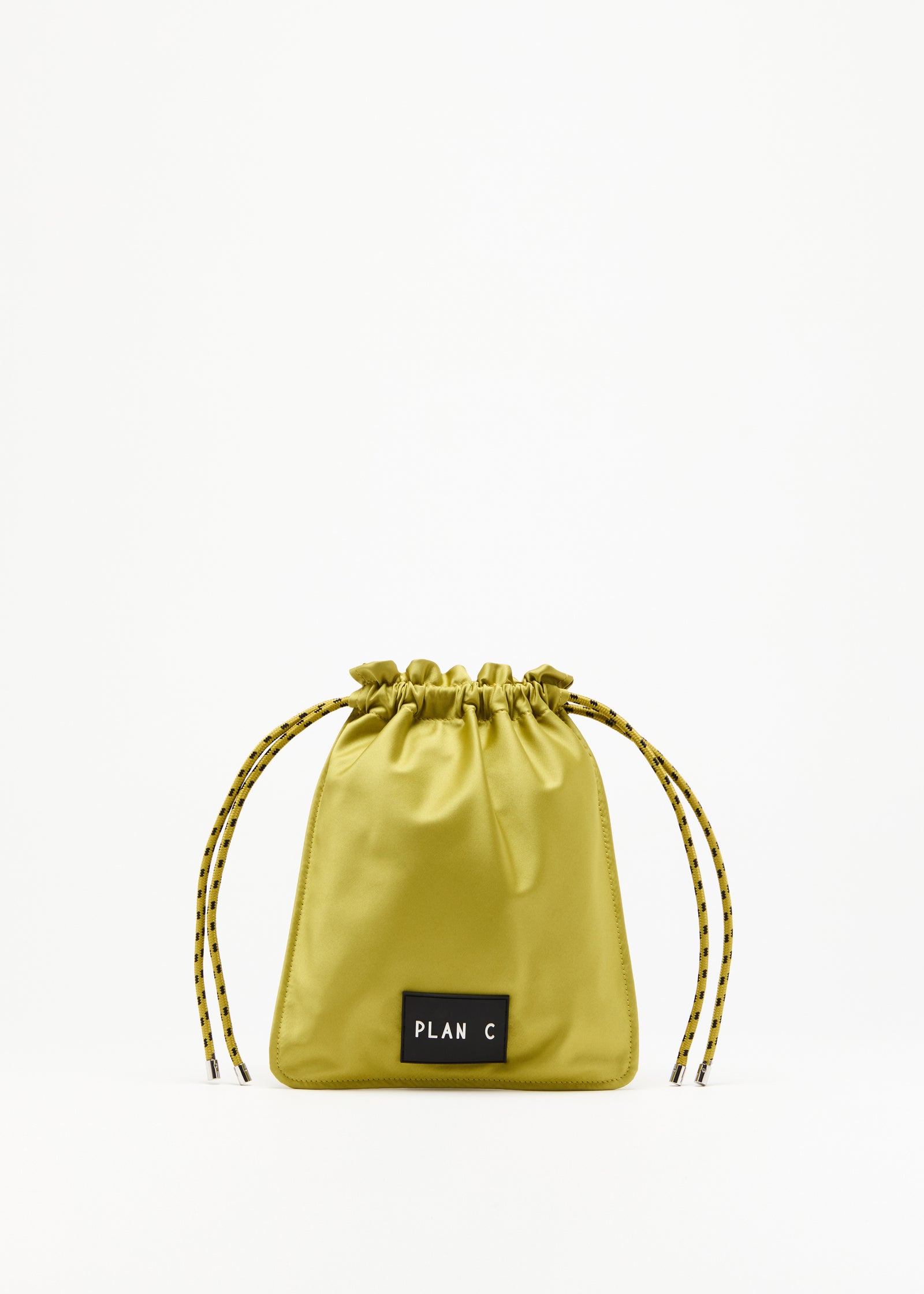 BORSA CON COULISSE IN DUCHESSE CEDRO