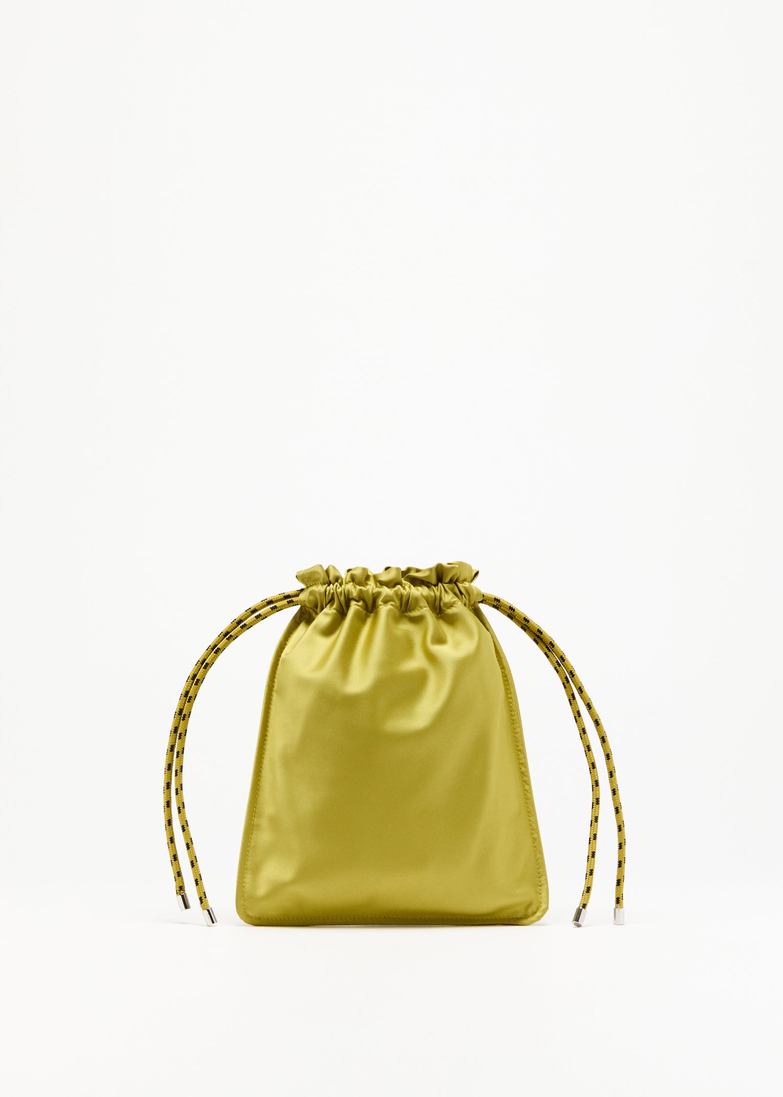 BORSA CON COULISSE IN DUCHESSE CEDRO