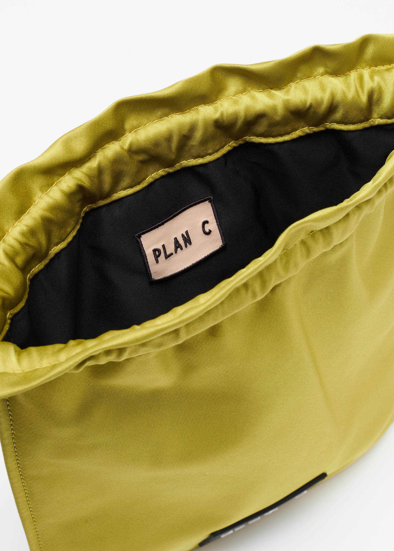 BORSA CON COULISSE IN DUCHESSE CEDRO
