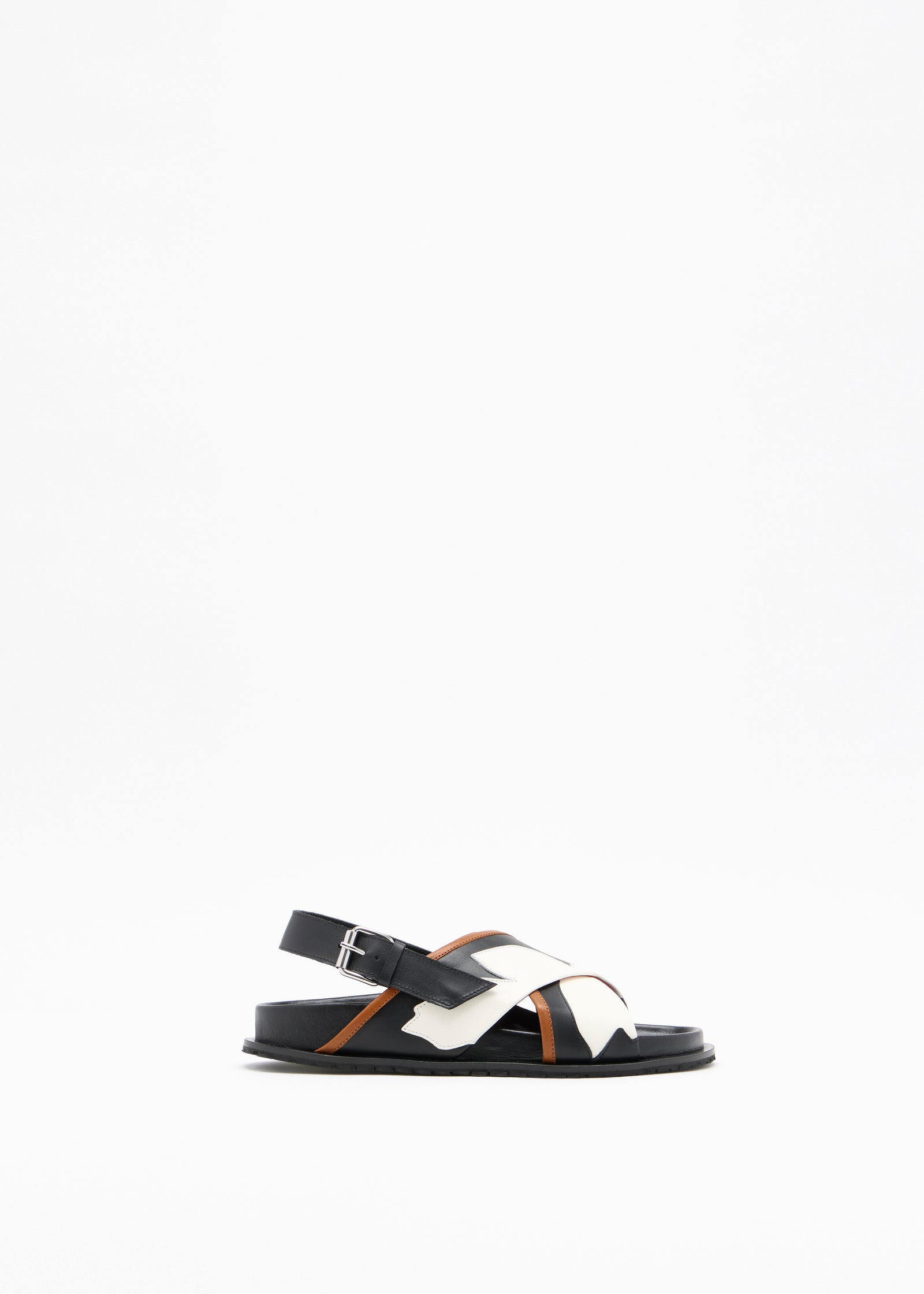 FLOWER INTARSIA BLACK FUSSBETT