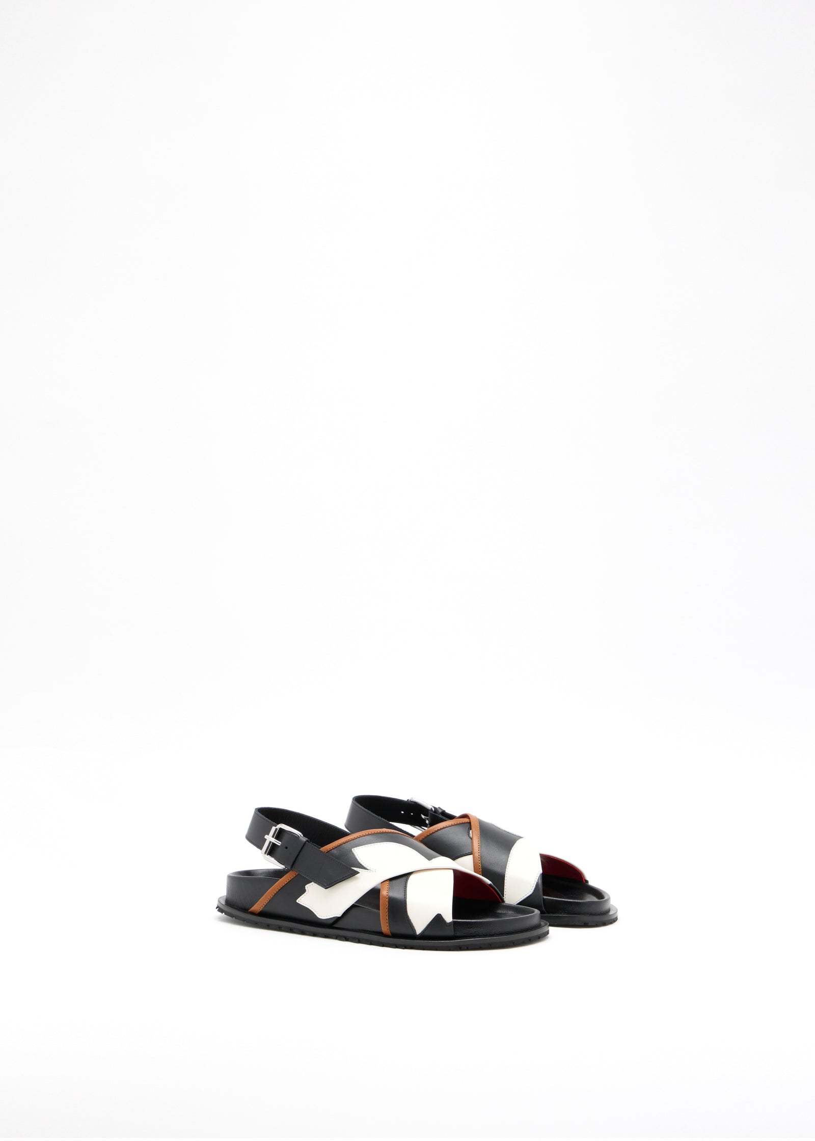 FLOWER INTARSIA BLACK FUSSBETT