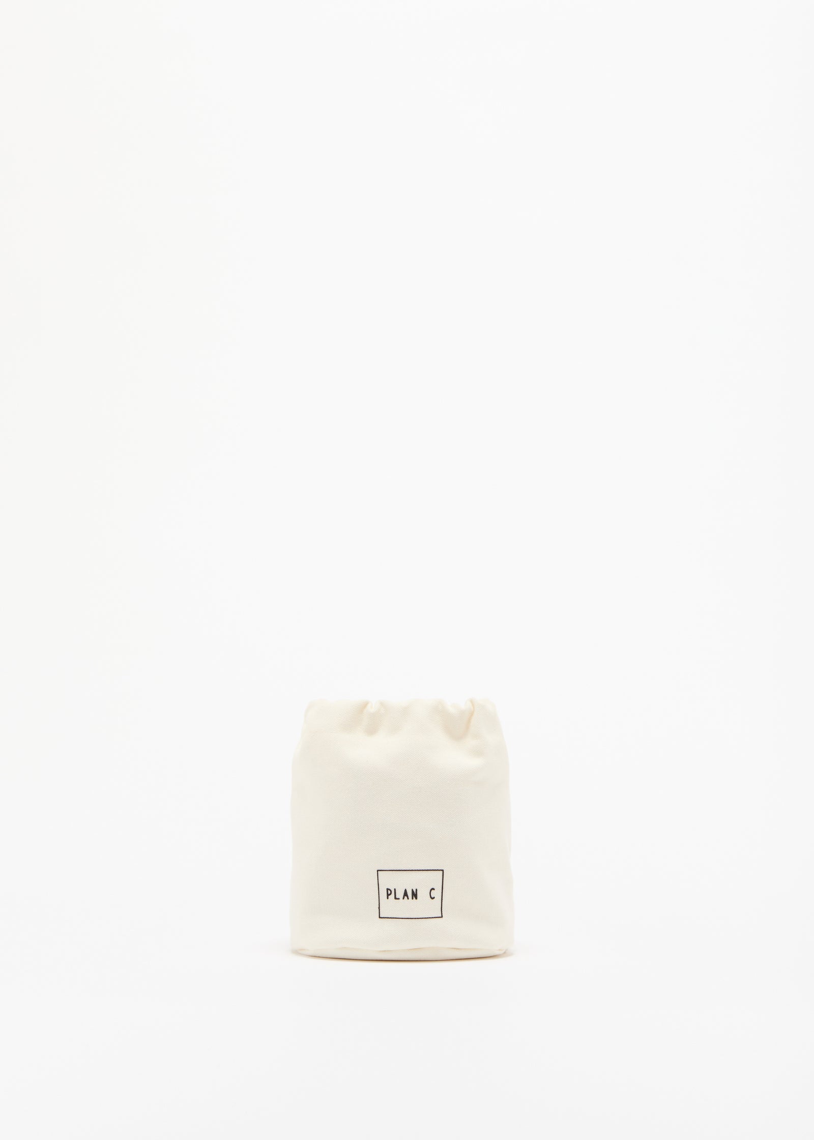 BORSA A SECCHIELLO IN TELA CON COULISSE
