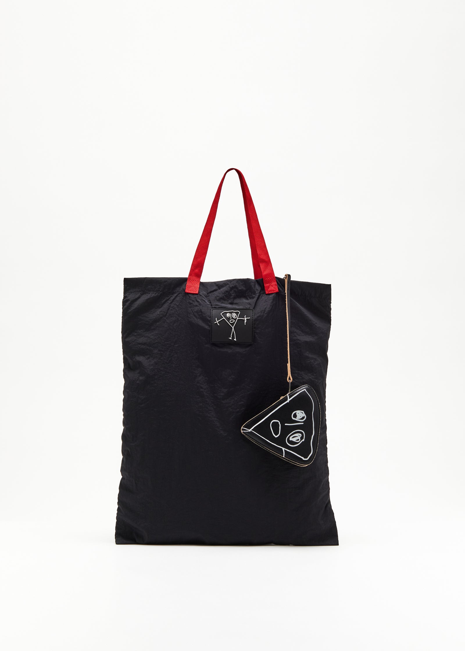 "PILI & BIANCA" NYLON FOLDING SHOPPER
