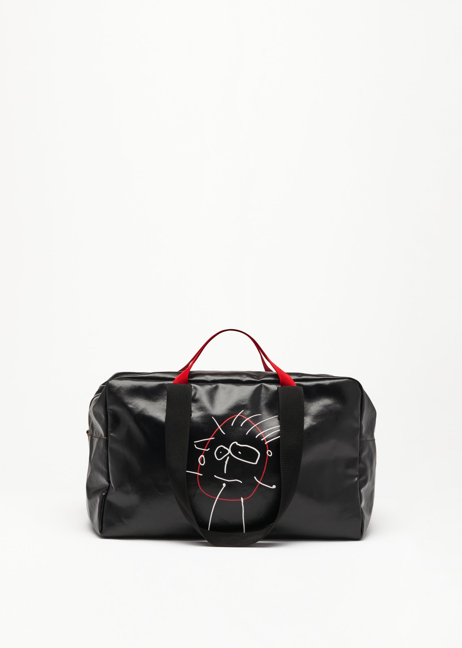 "PILI AND BIANCA" BLACK WEEKEND BAG