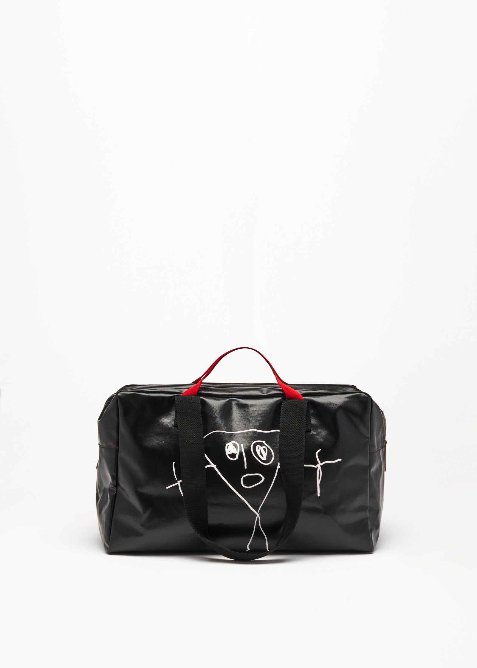 "PILI AND BIANCA" BLACK WEEKEND BAG