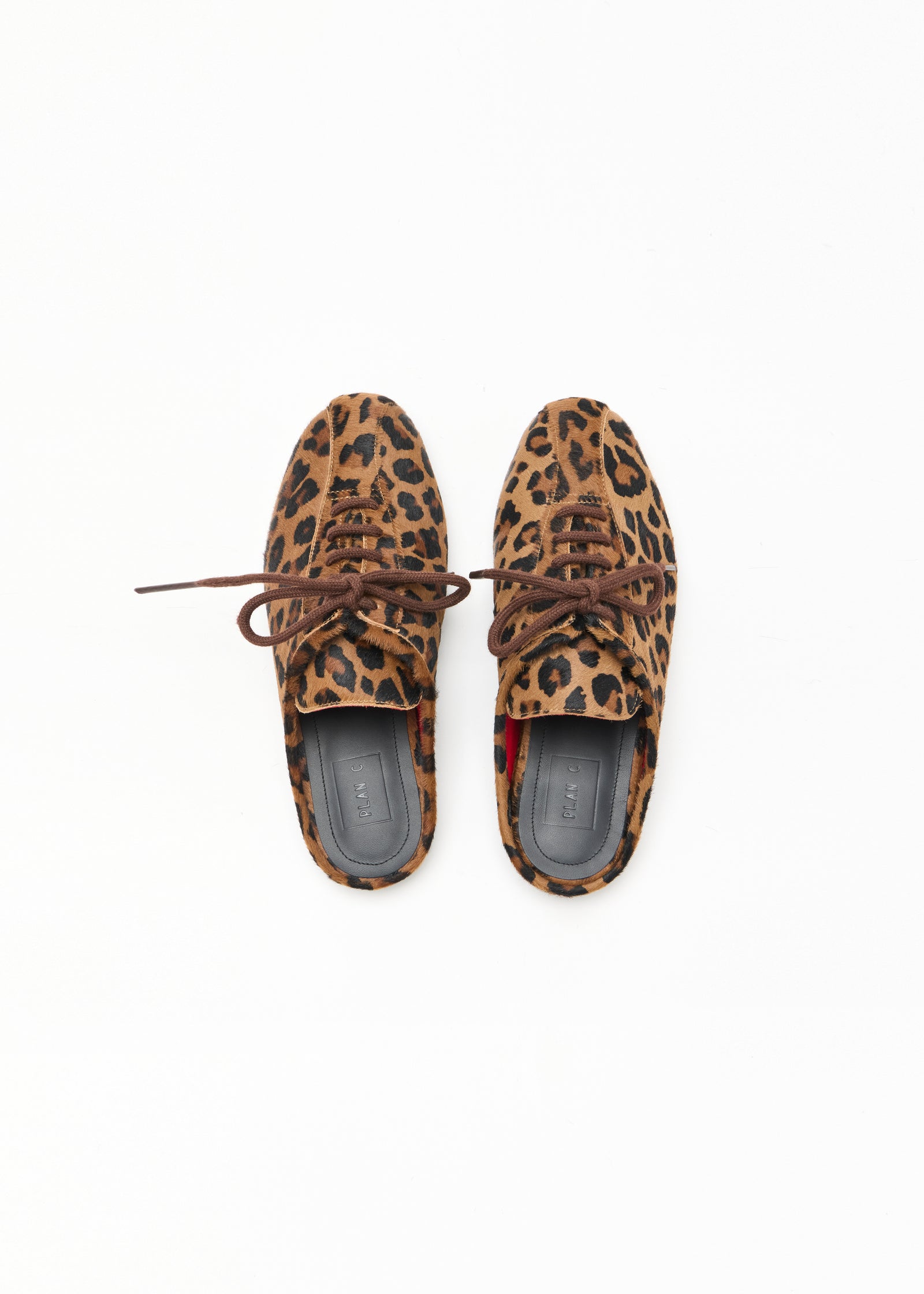 LEOPARD PRINT SABOT BOWLING SHOES