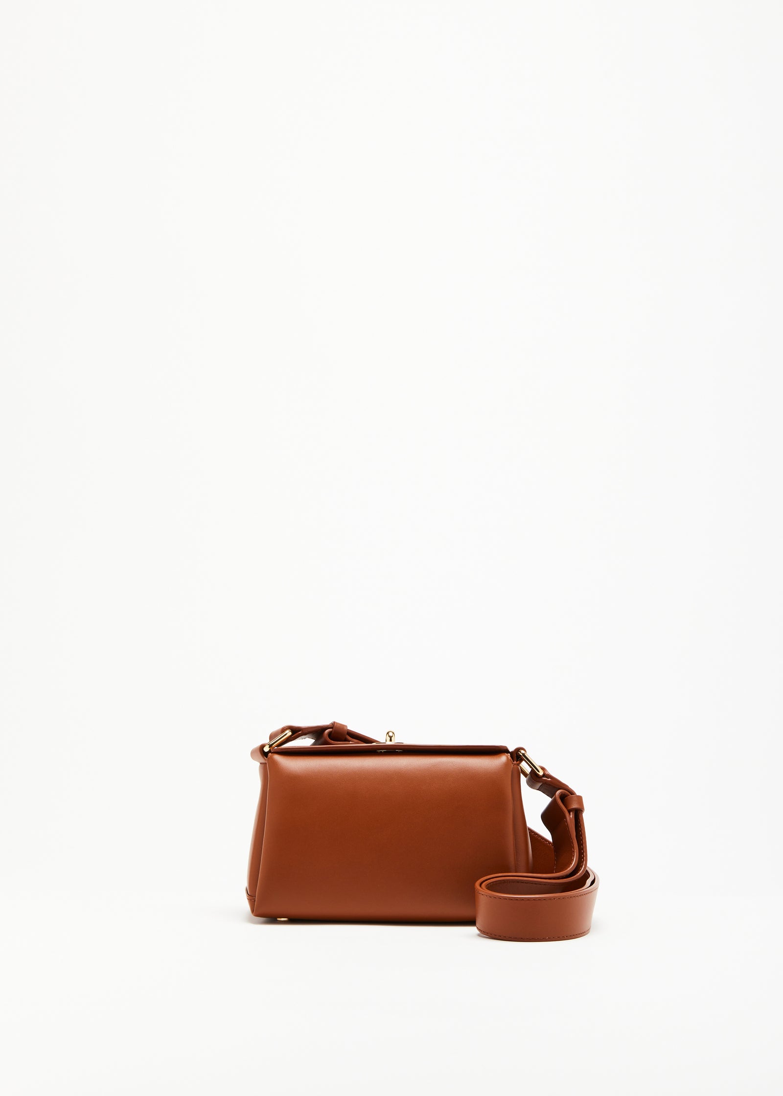 BORSA MINI FOLDED TABACCO