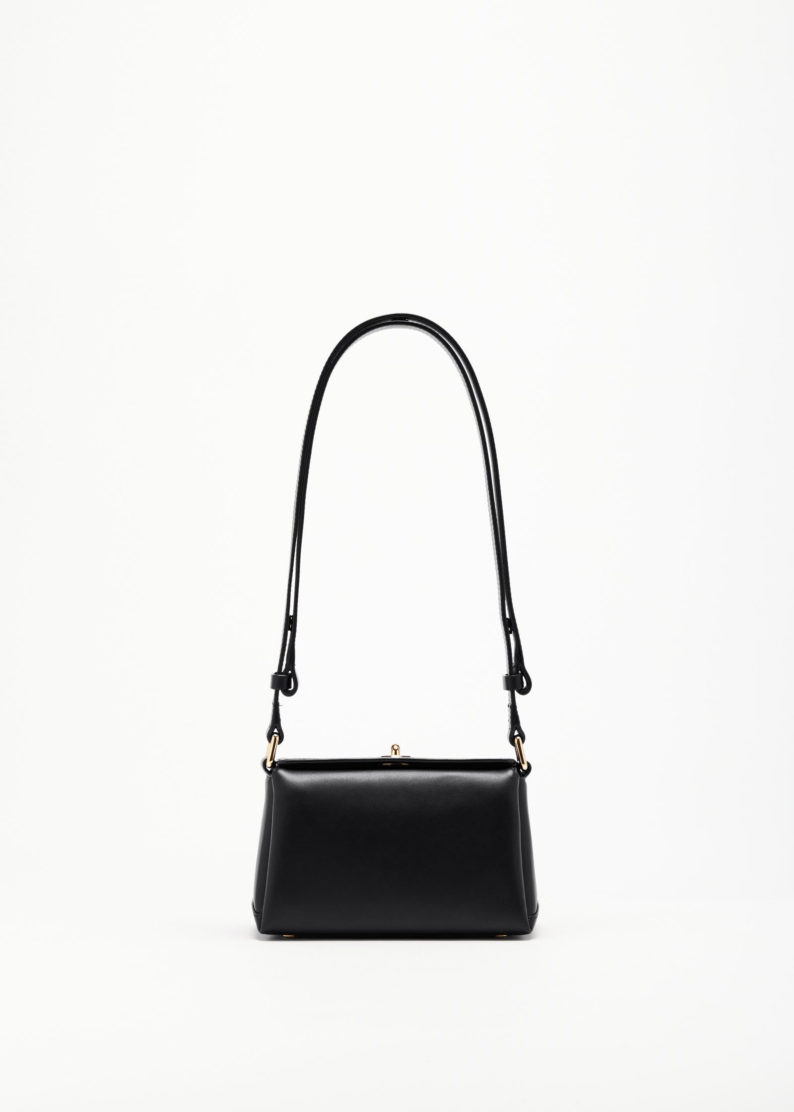 BLACK MINI FOLDED BAG
